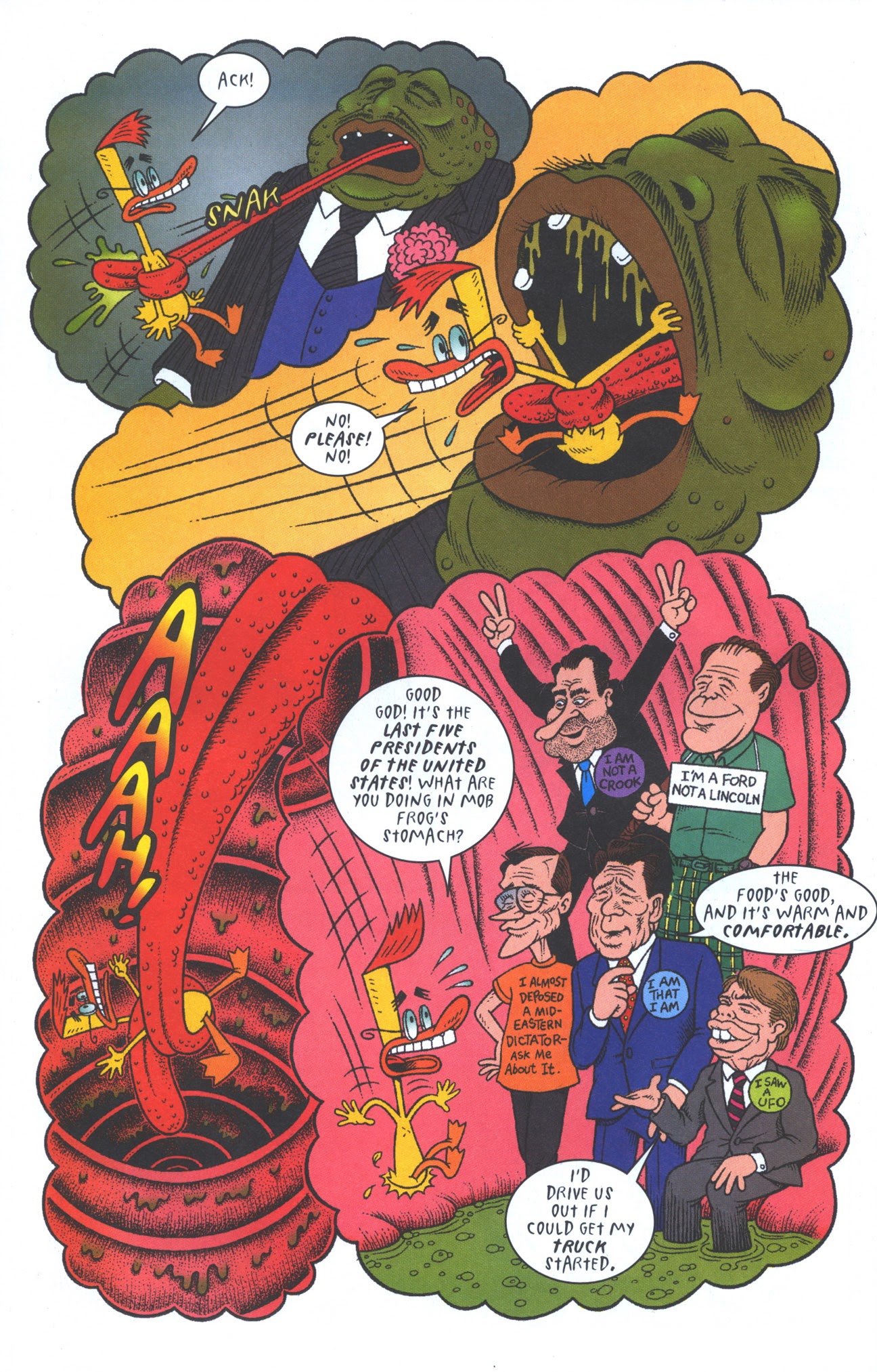 Read online Duckman : The Mob Frog Saga comic -  Issue #1 - 22