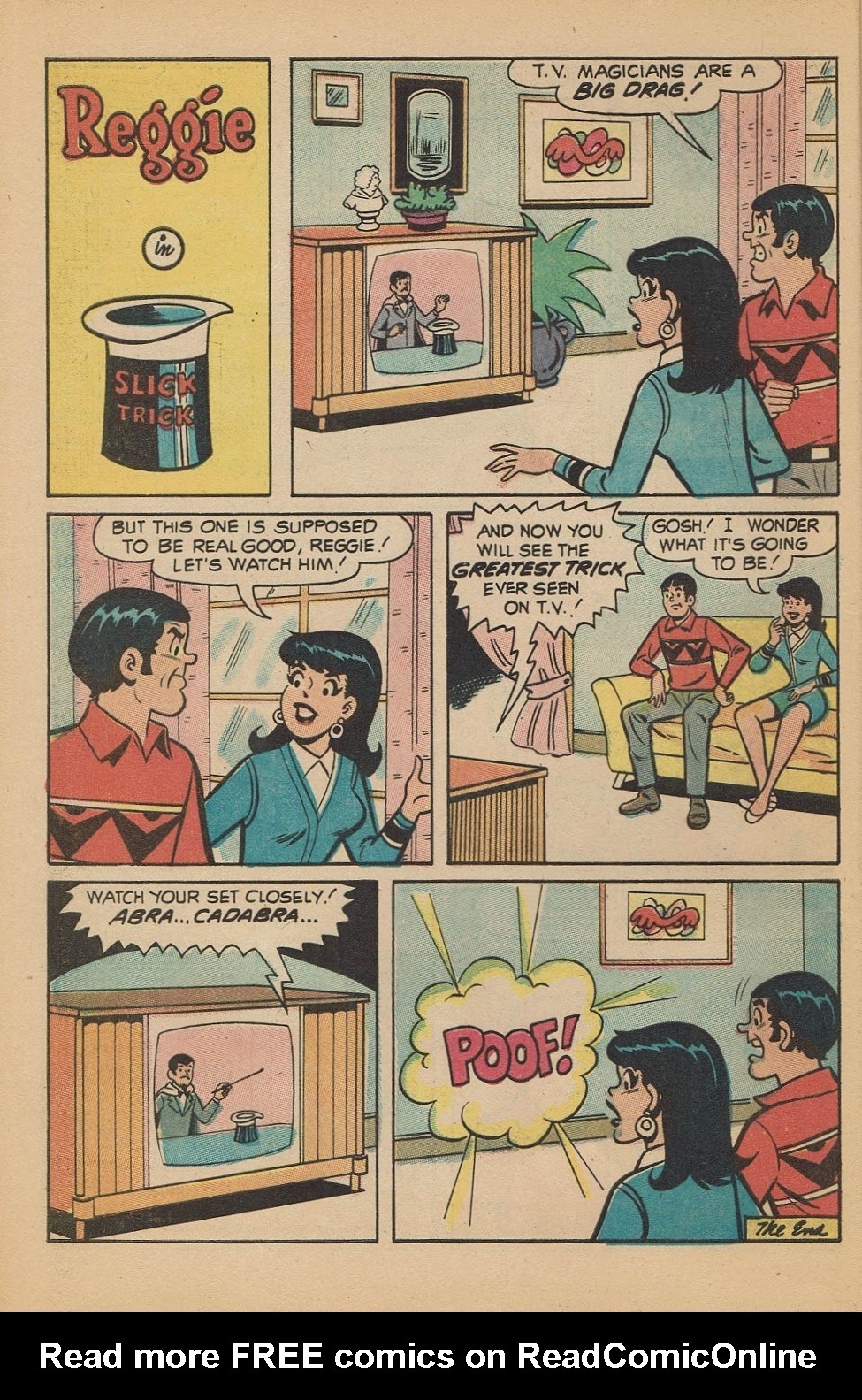 Read online Reggie's Wise Guy Jokes comic -  Issue #17 - 8