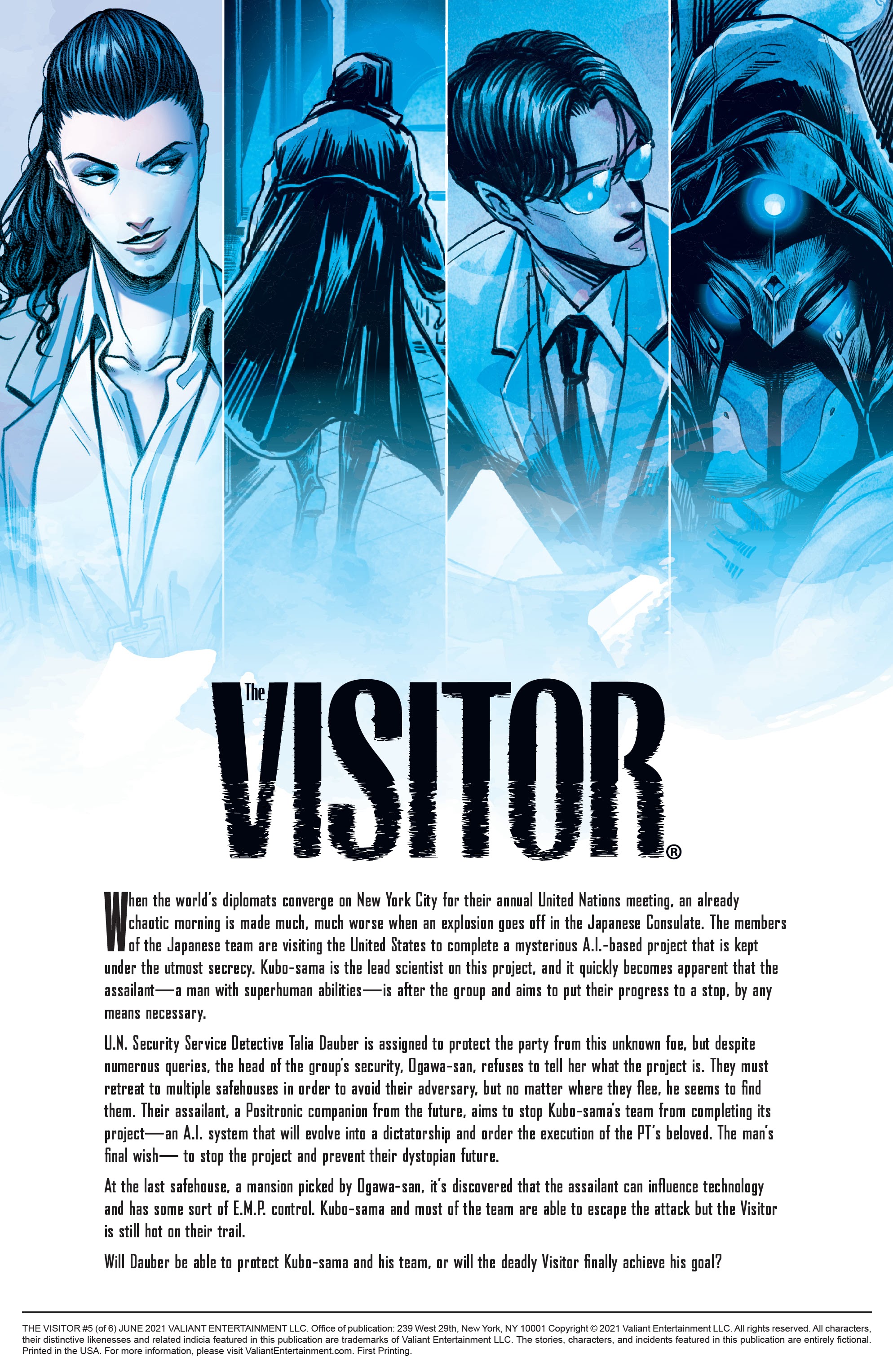 Read online The Visitor (2019) comic -  Issue #5 - 2