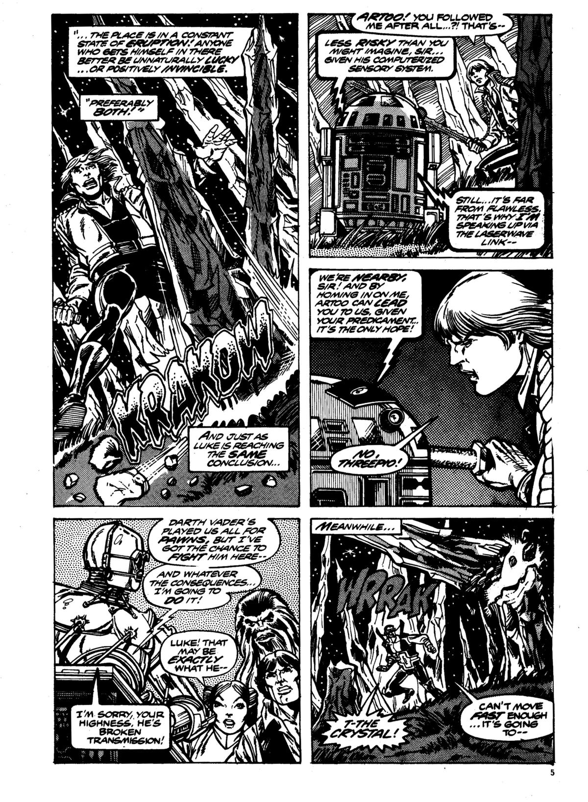 Read online Star Wars Weekly comic -  Issue #92 - 5