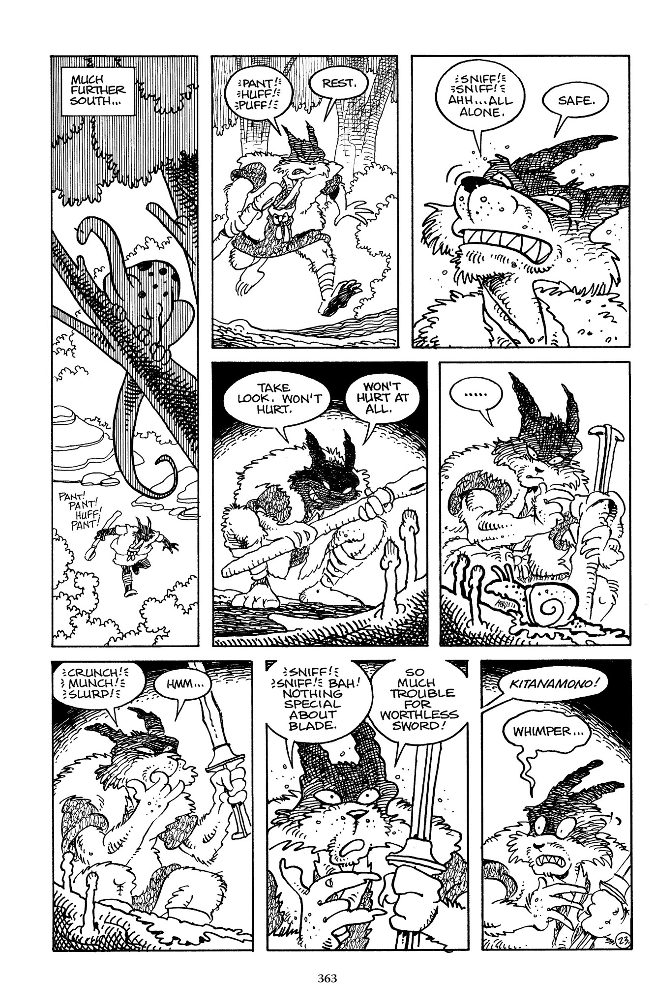 Read online The Usagi Yojimbo Saga comic -  Issue # TPB 2 - 357
