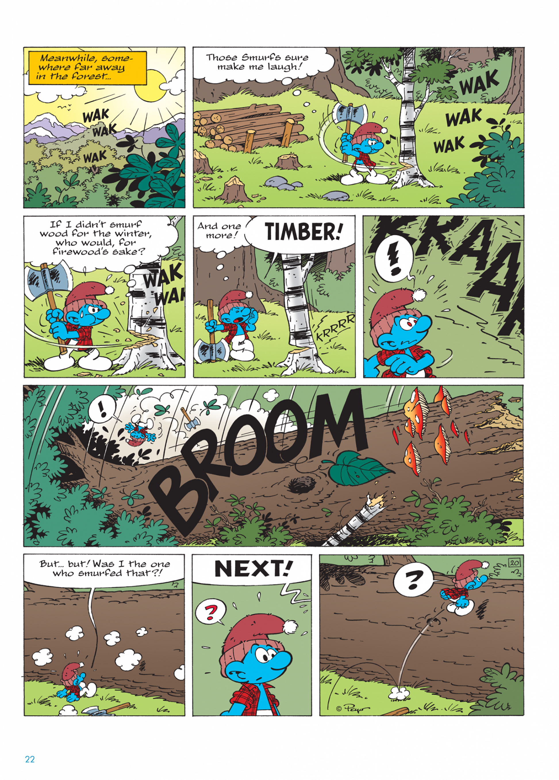 Read online The Smurfs comic -  Issue #25 - 23