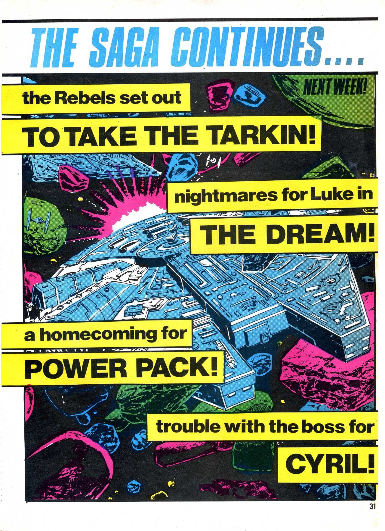 Read online Return of the Jedi comic -  Issue #83 - 31