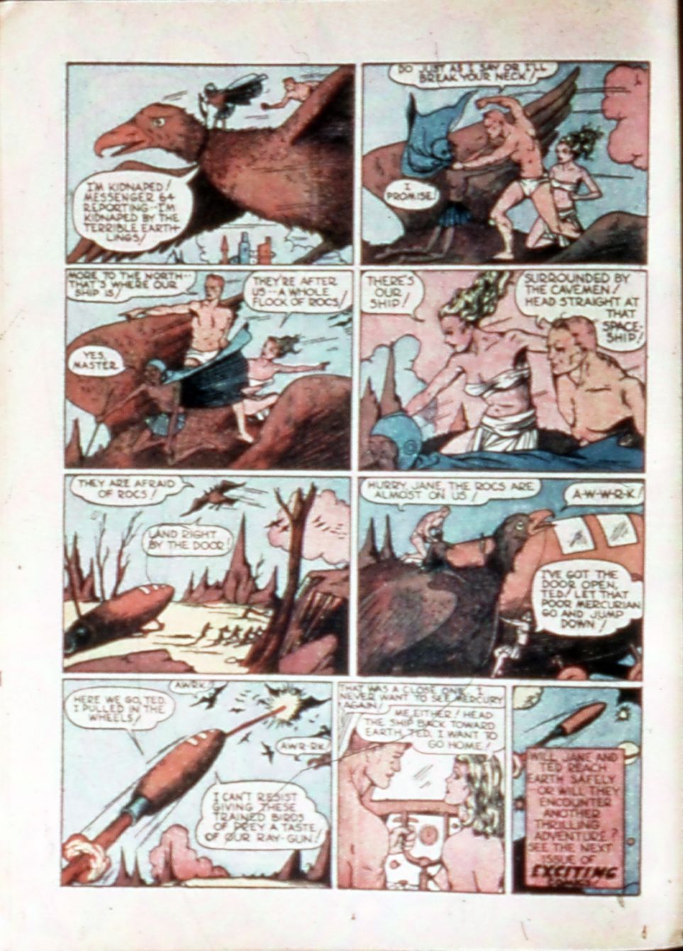 Read online Exciting Comics comic -  Issue #2 - 22