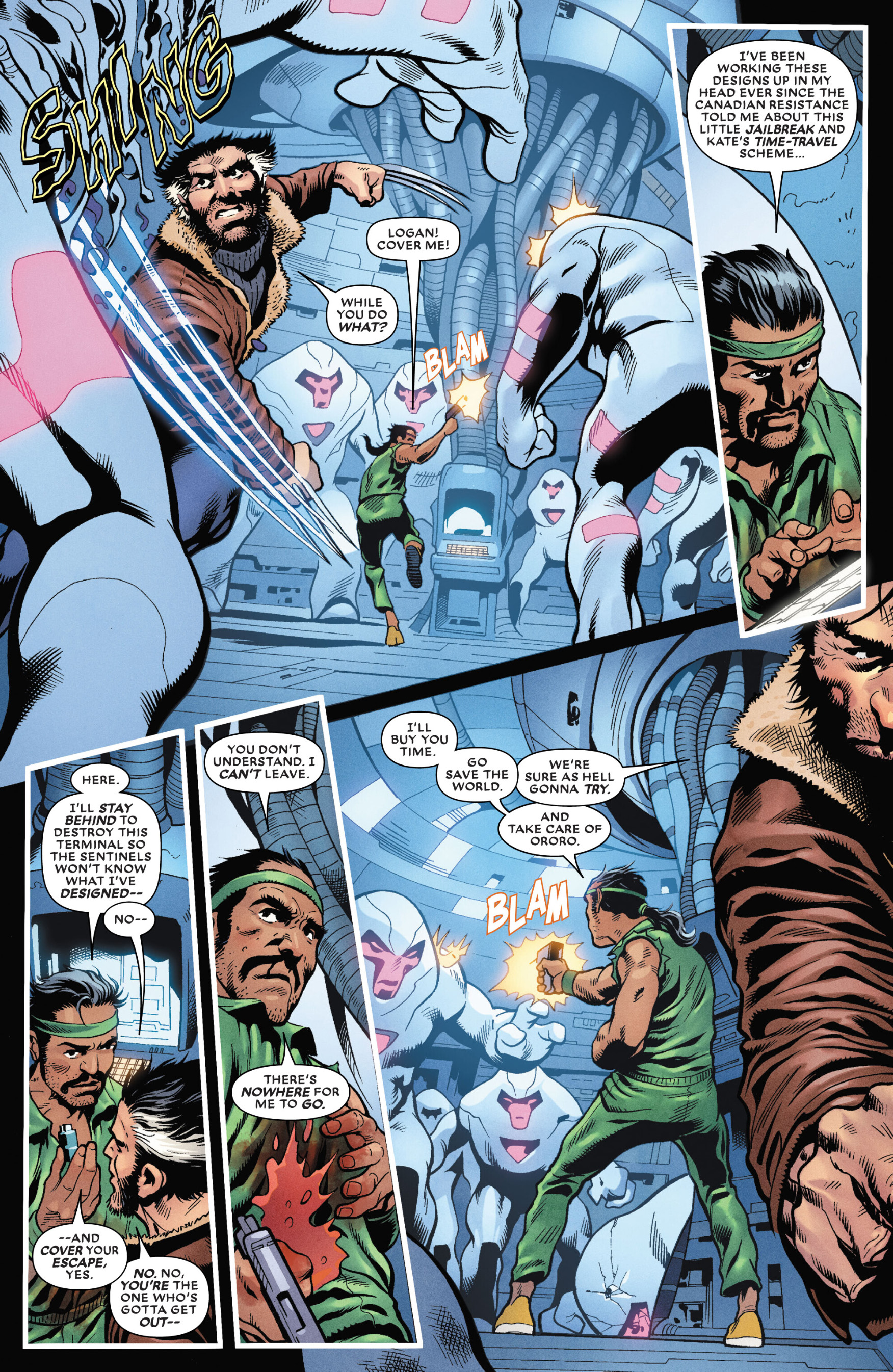 Read online X-Men: Days of Future Past: Doomsday comic -  Issue #4 - 7
