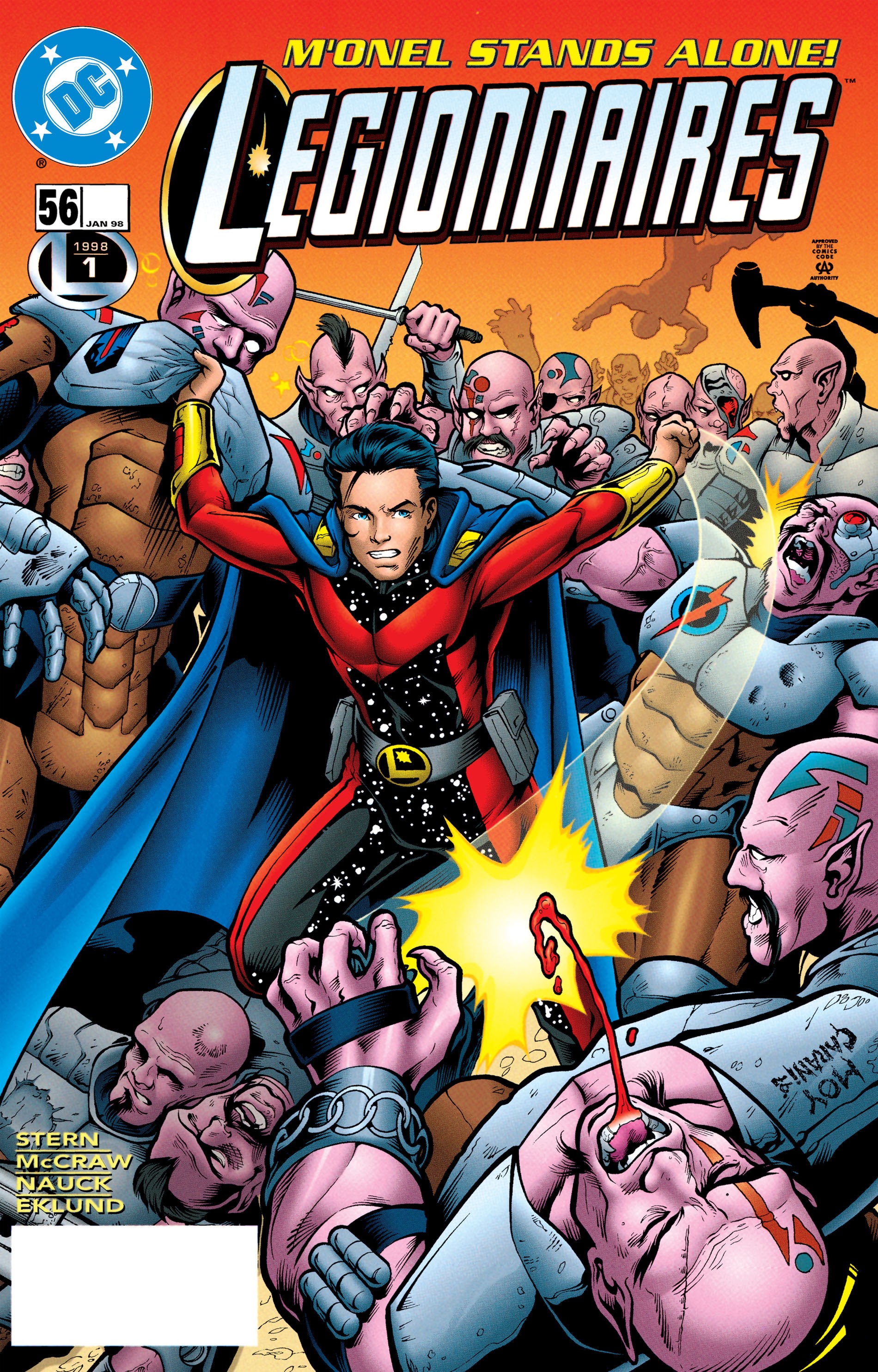 Read online Legionnaires comic -  Issue #56 - 1