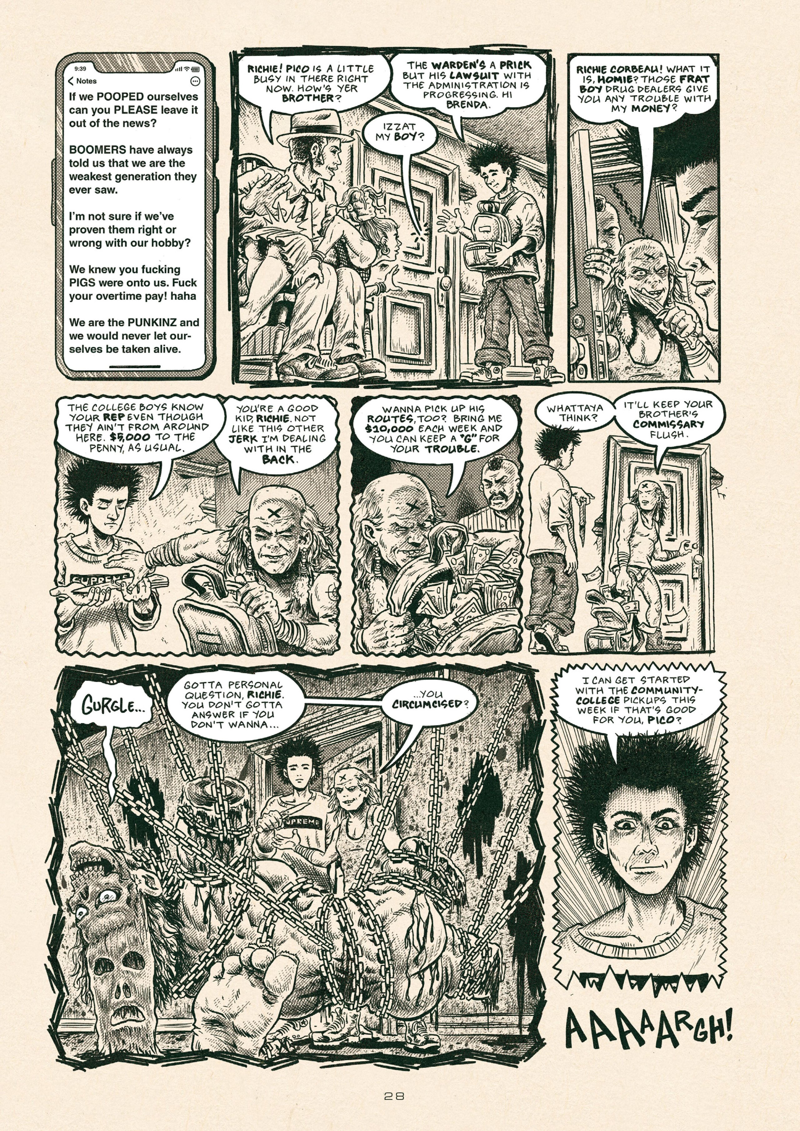 Read online Red Room: Trigger Warnings comic -  Issue # TPB - 38