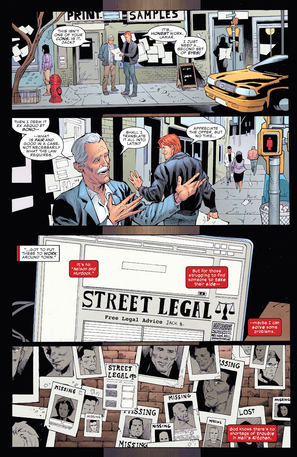 Daredevil: Black Armor issue 1 - Page 19