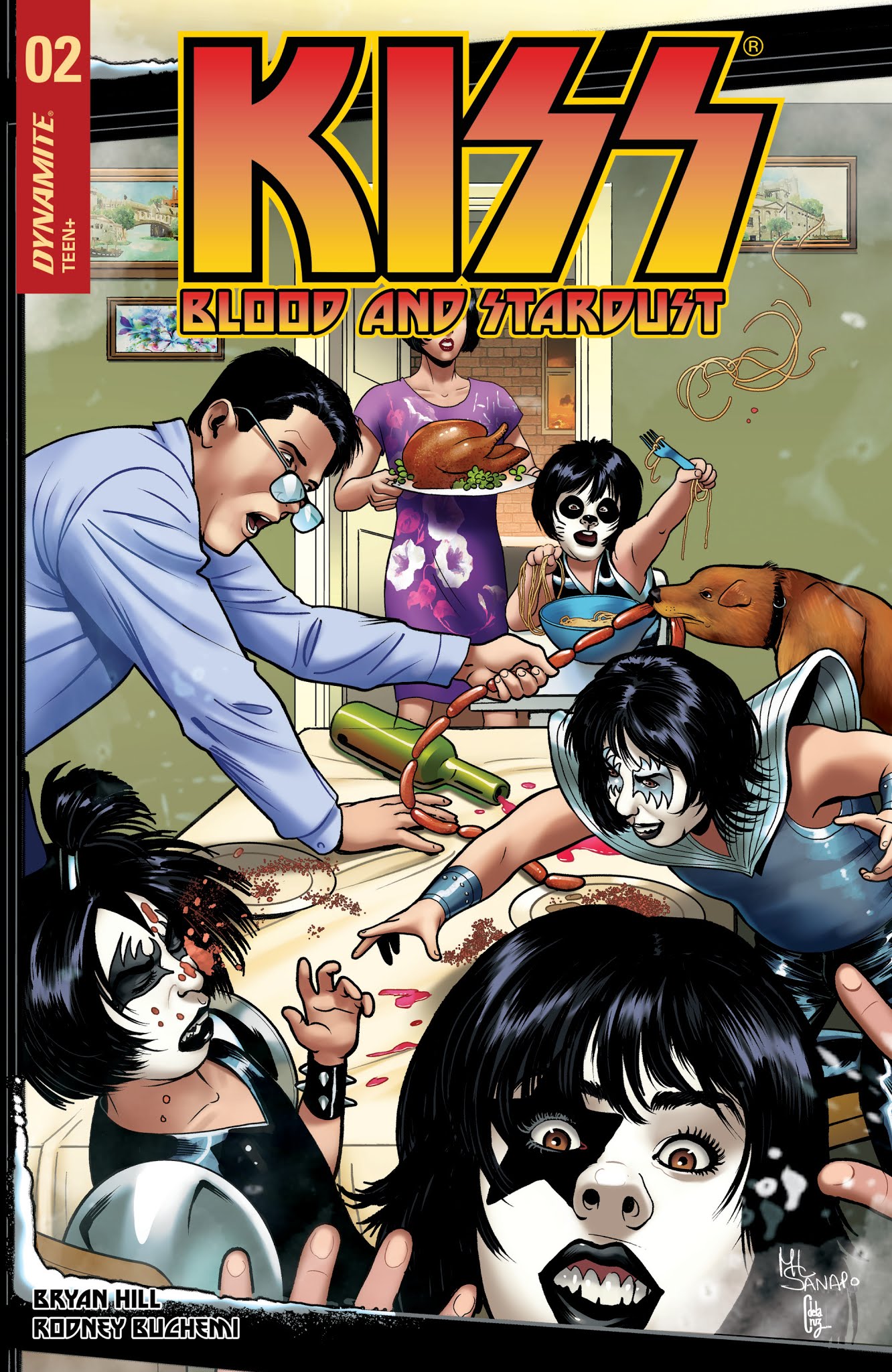Read online KISS: Blood and Stardust comic -  Issue #2 - 3