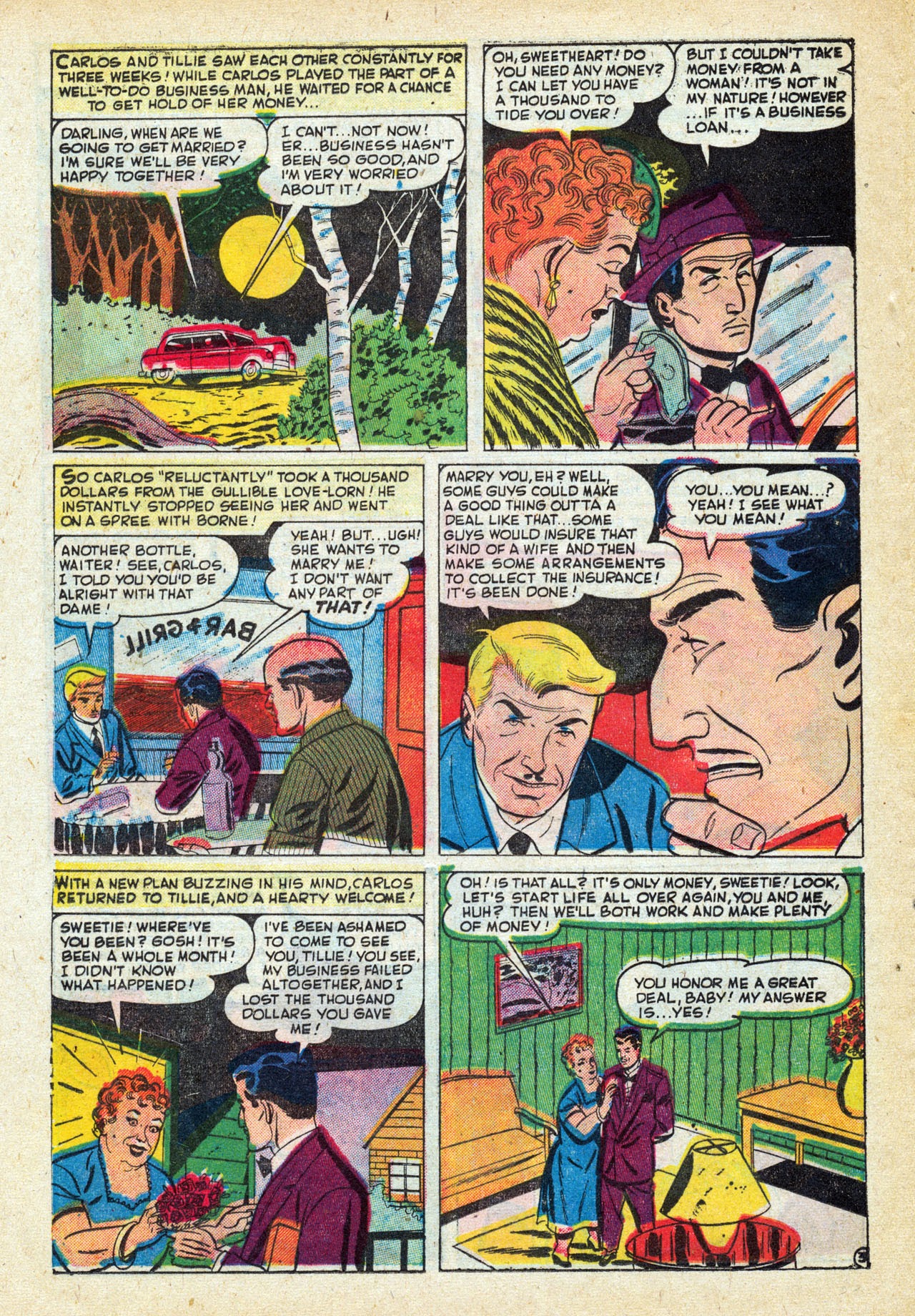 Read online Crime Exposed (1950) comic -  Issue #6 - 24