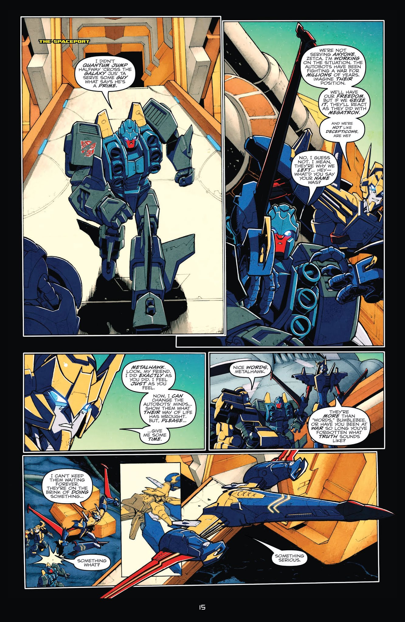 Read online Transformers: The IDW Collection Phase Two comic -  Issue # TPB 1 (Part 1) - 15