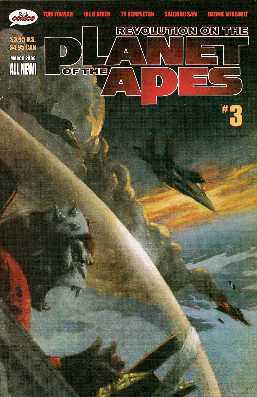 Read online Revolution on the Planet of the Apes comic -  Issue #3 - 1