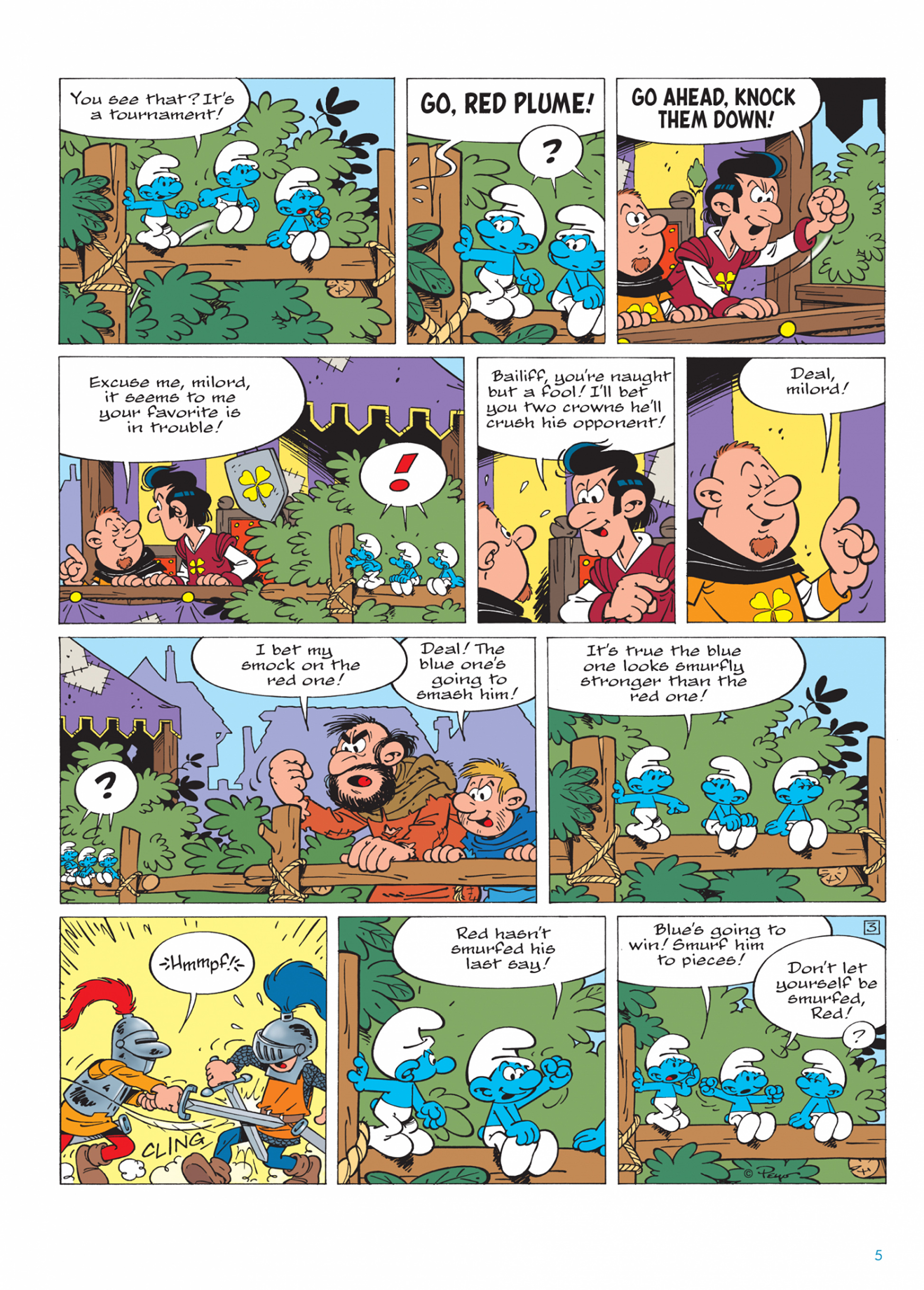 Read online The Smurfs comic -  Issue #25 - 6