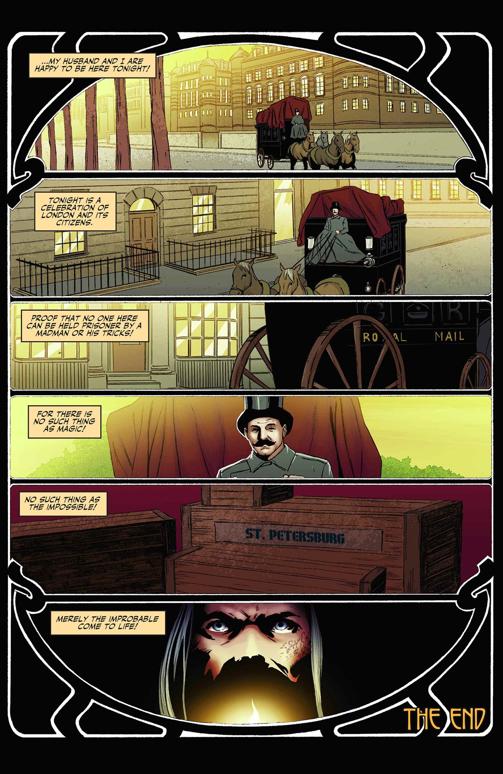 Read online Sherlock Holmes vs. Harry Houdini comic -  Issue #5 - 21