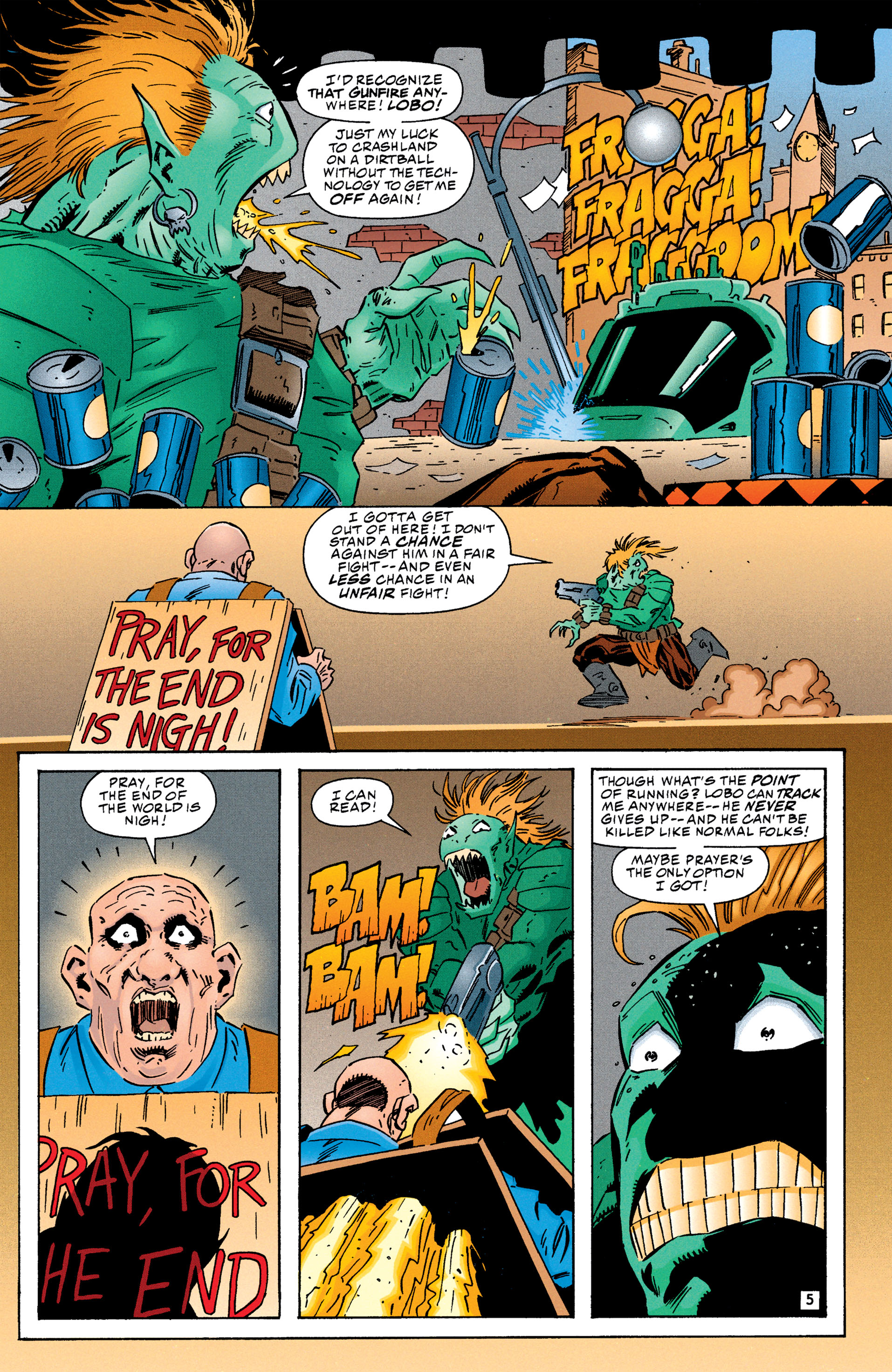 Read online Lobo (1993) comic -  Issue #22 - 6
