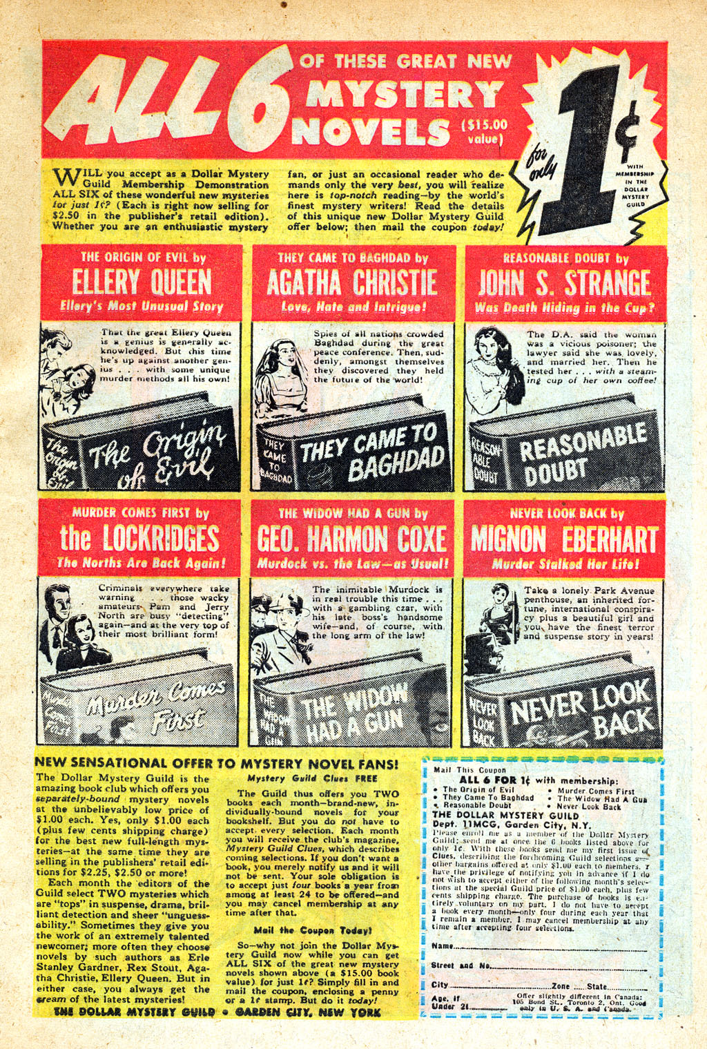 Read online Crime Cases Comics (1951) comic -  Issue #8 - 9