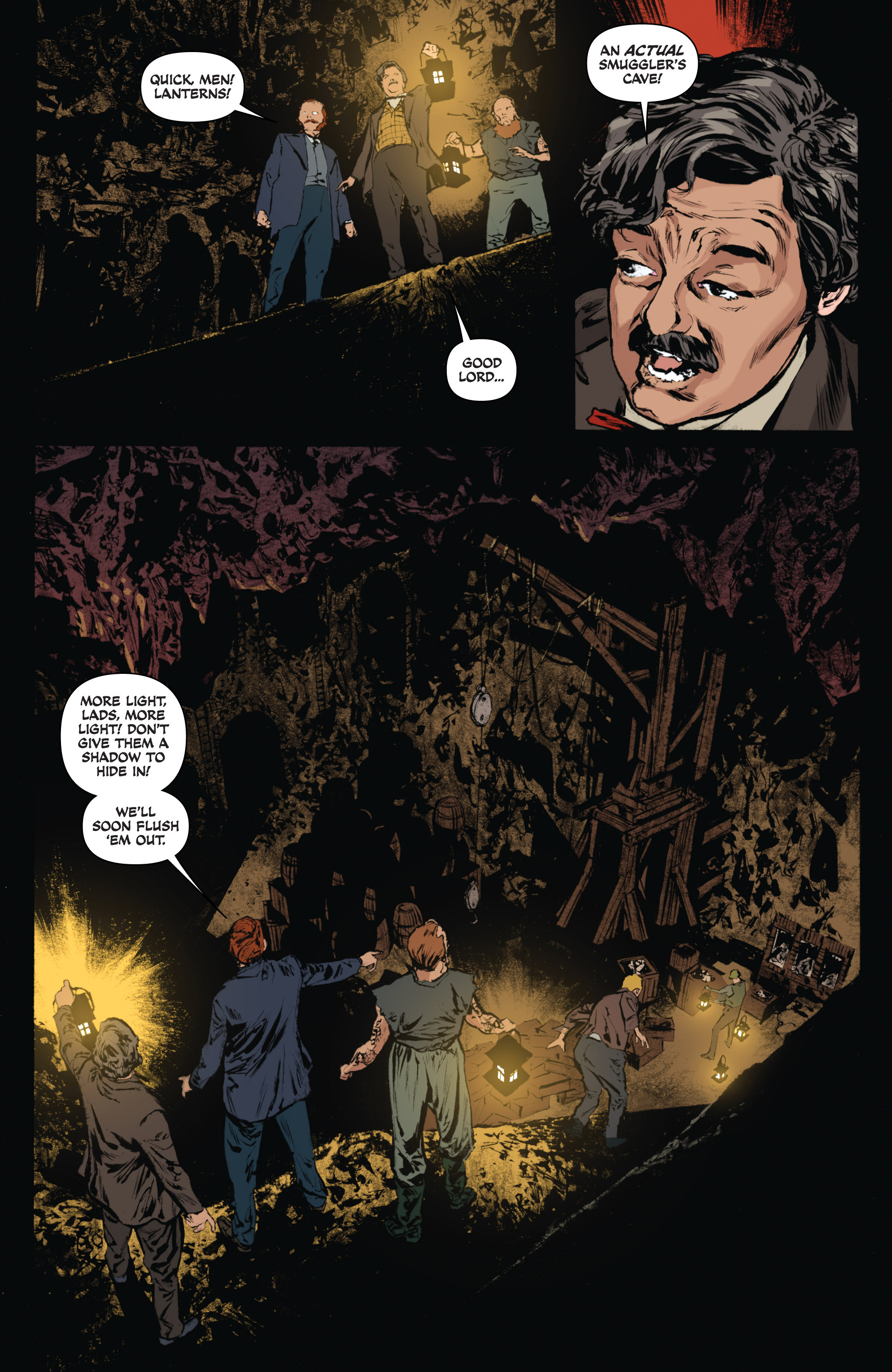 Read online Sherlock Holmes: The Liverpool Demon comic -  Issue #5 - 14