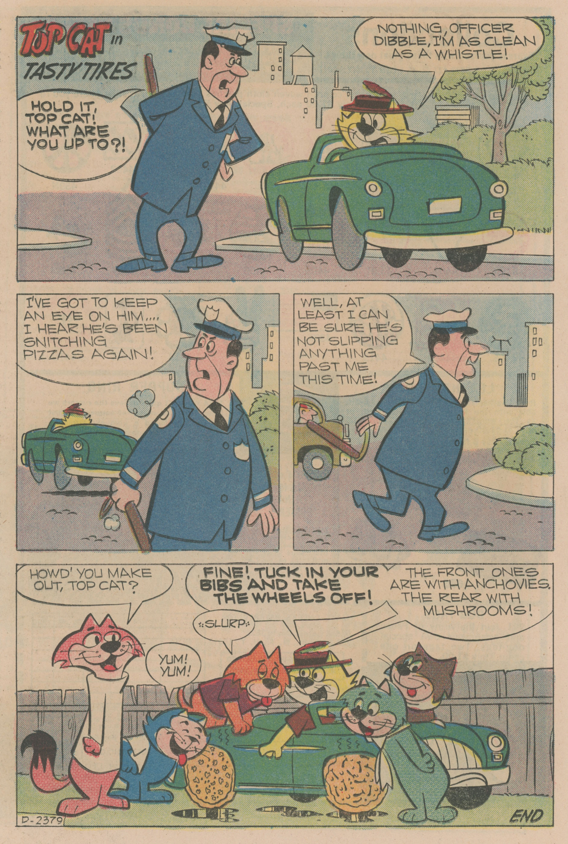 Read online Top Cat (1970) comic -  Issue #10 - 24