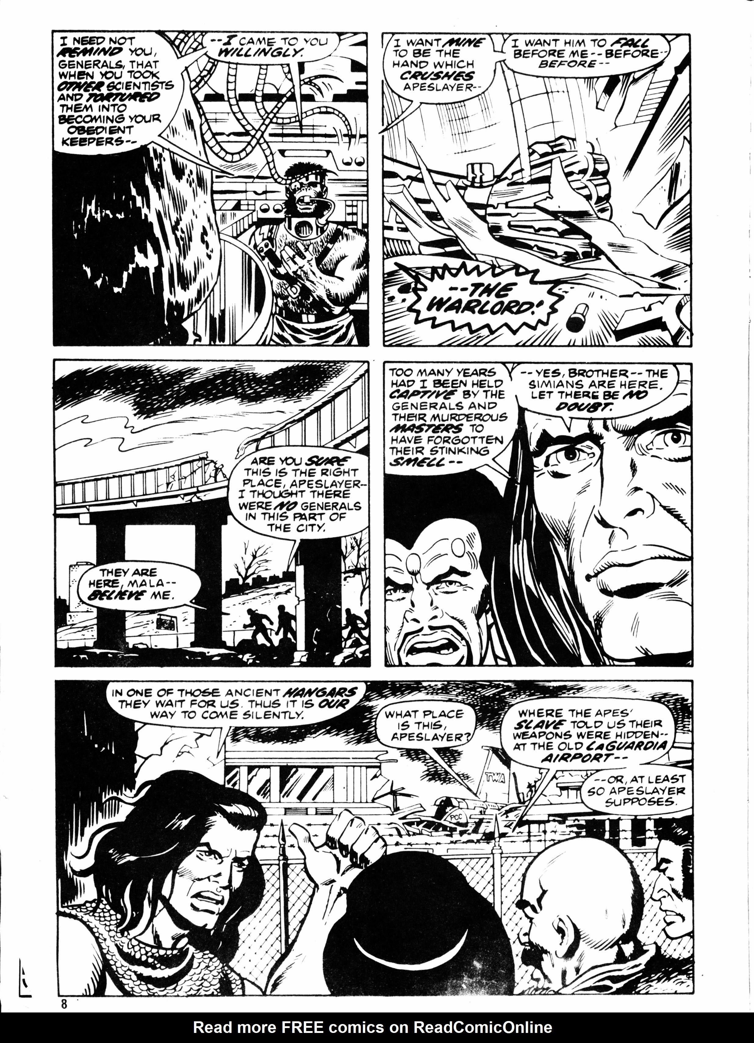 Read online Planet of the Apes (1974) comic -  Issue #28 - 8