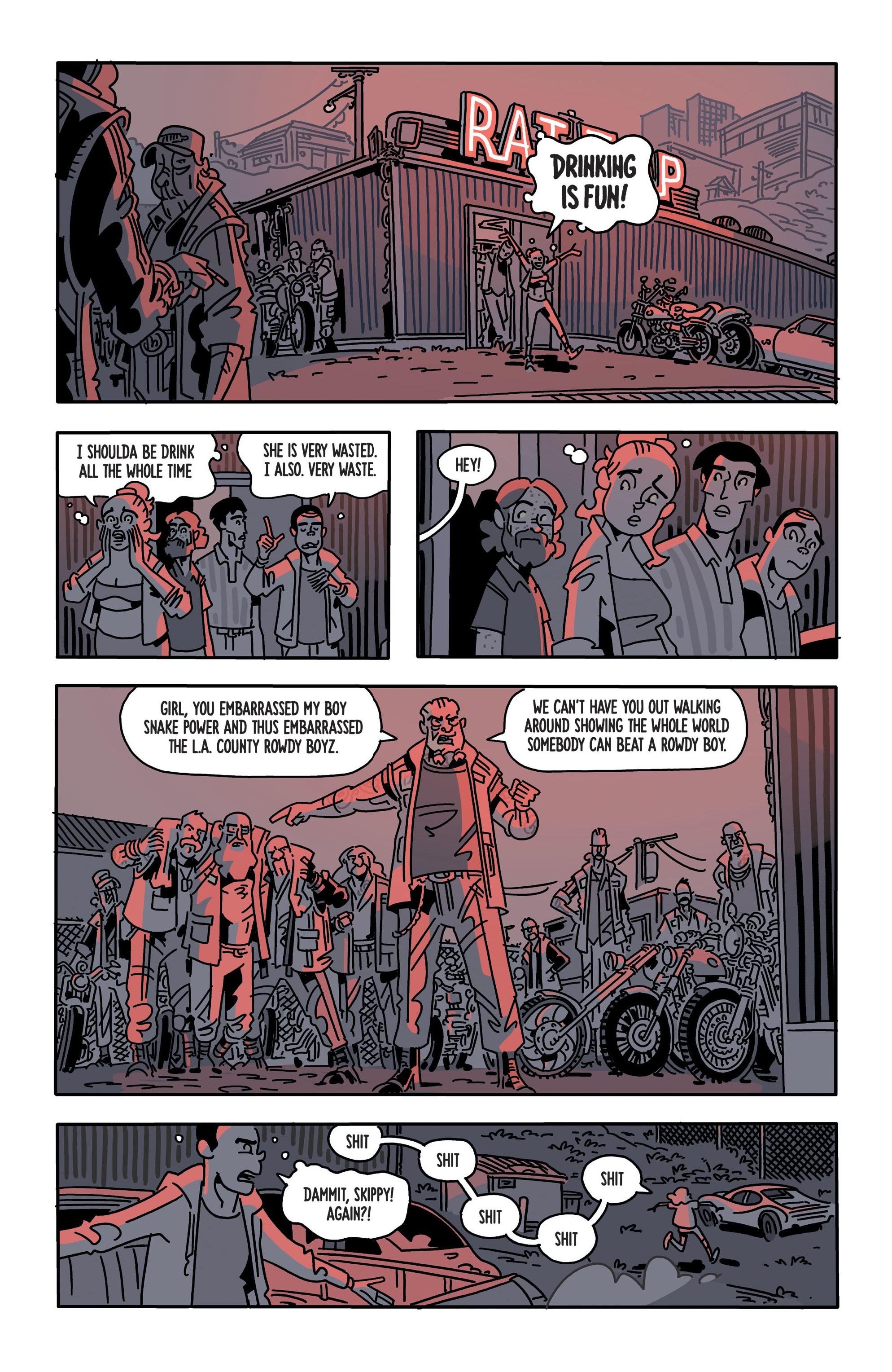 Read online The Six Sidekicks of Trigger Keaton comic -  Issue #3 - 17