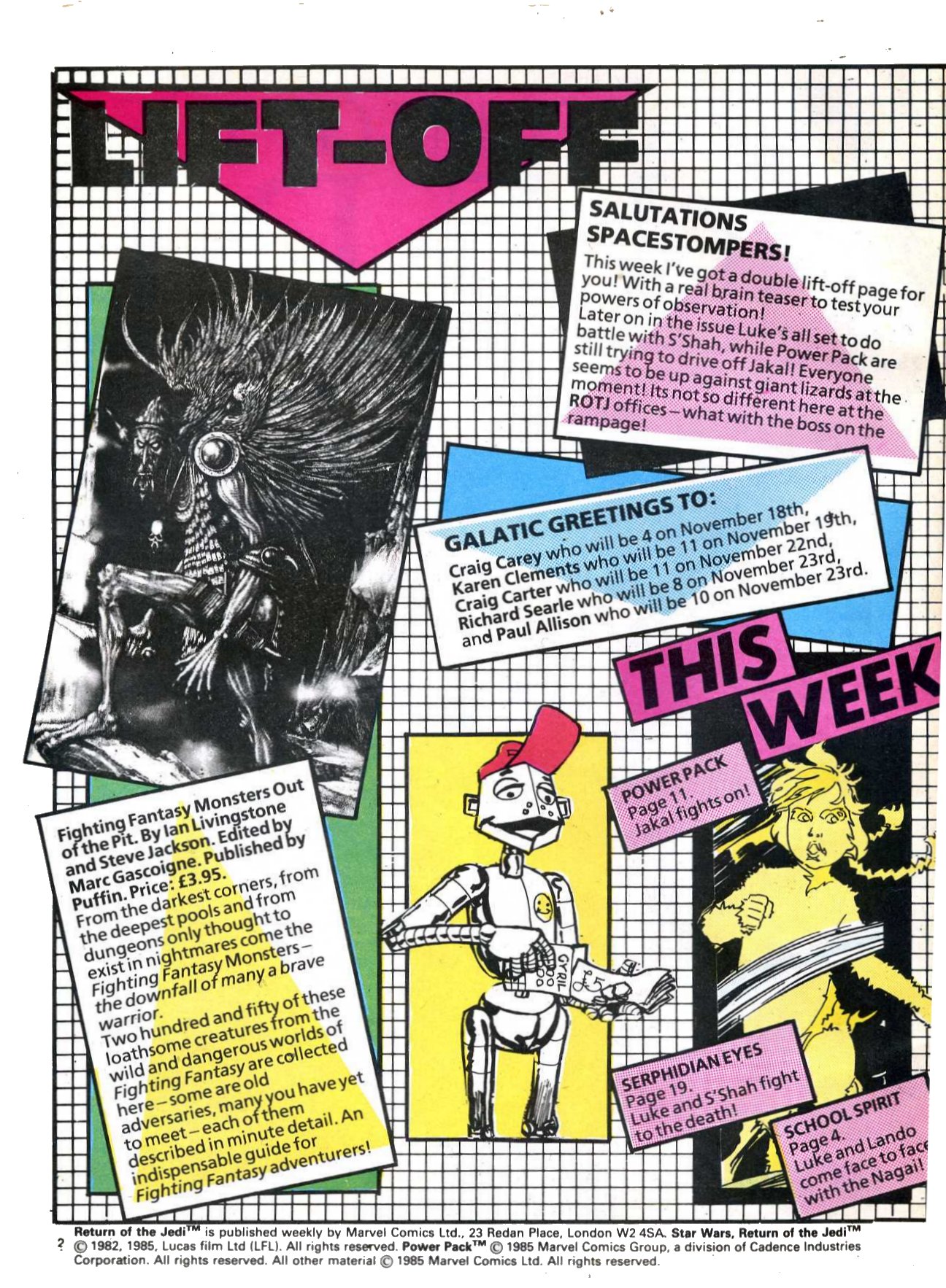 Read online Return of the Jedi comic -  Issue #127 - 2