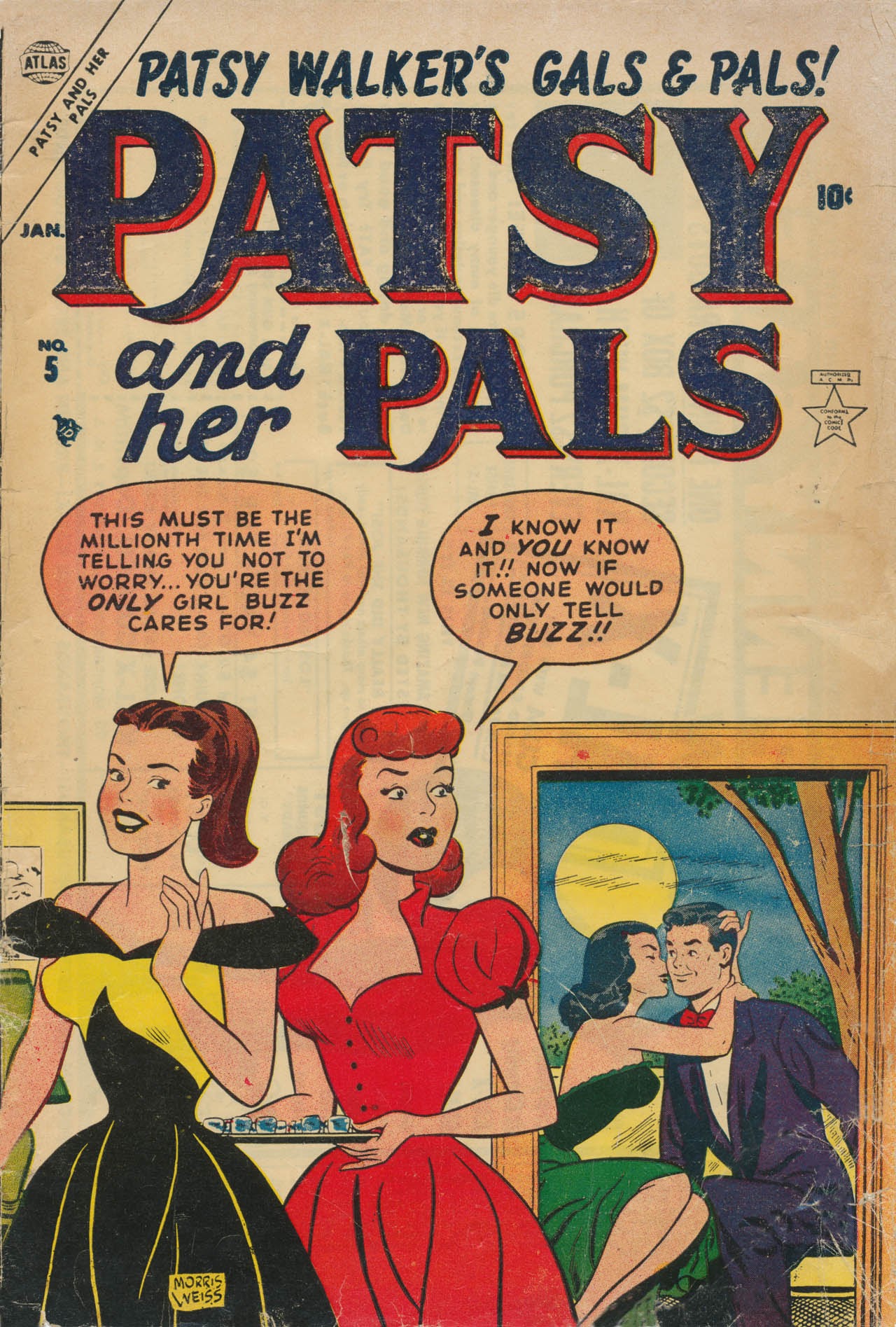 Read online Patsy and her Pals comic -  Issue #5 - 1