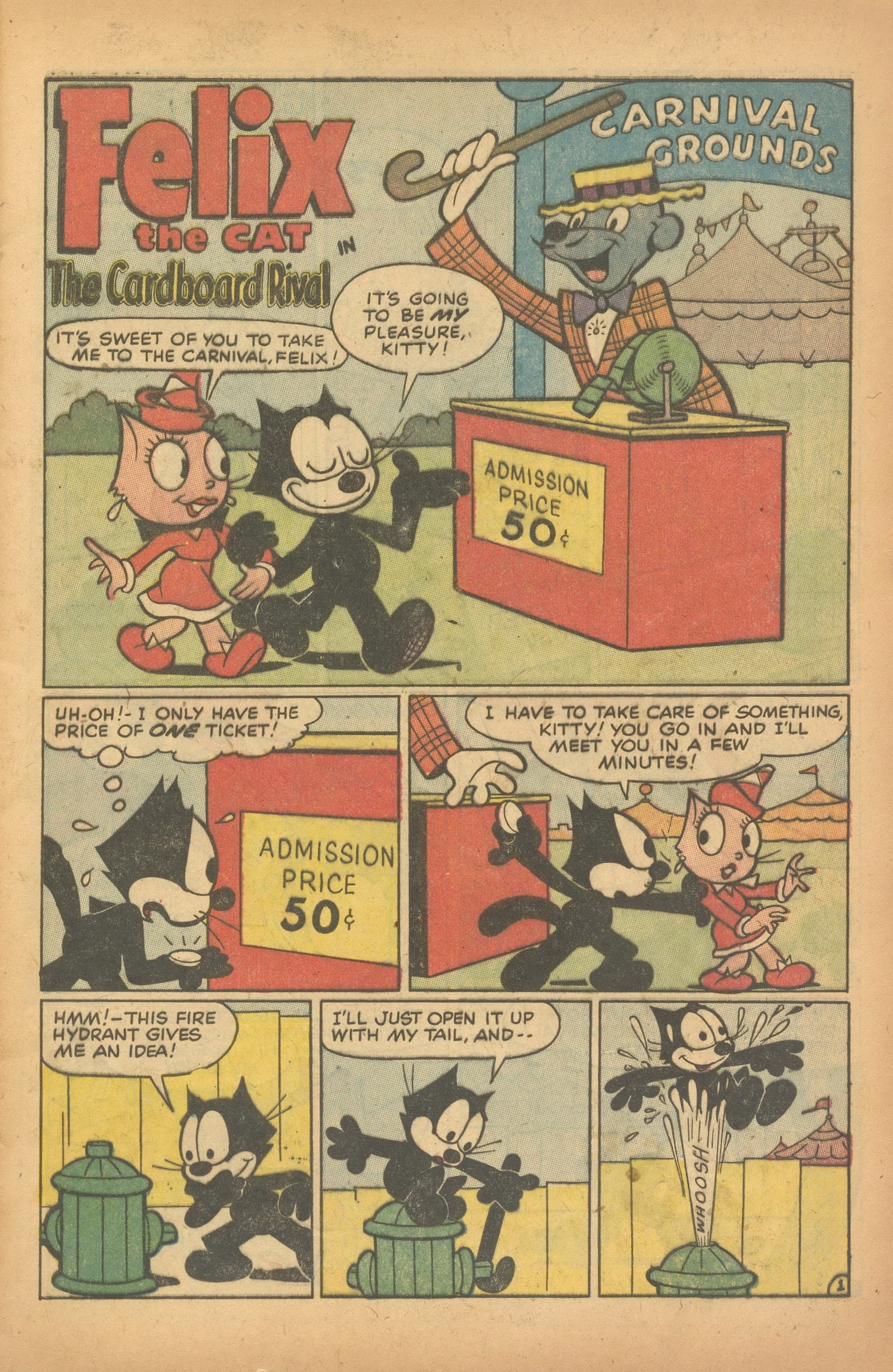 Read online Felix the Cat (1955) comic -  Issue #68 - 5