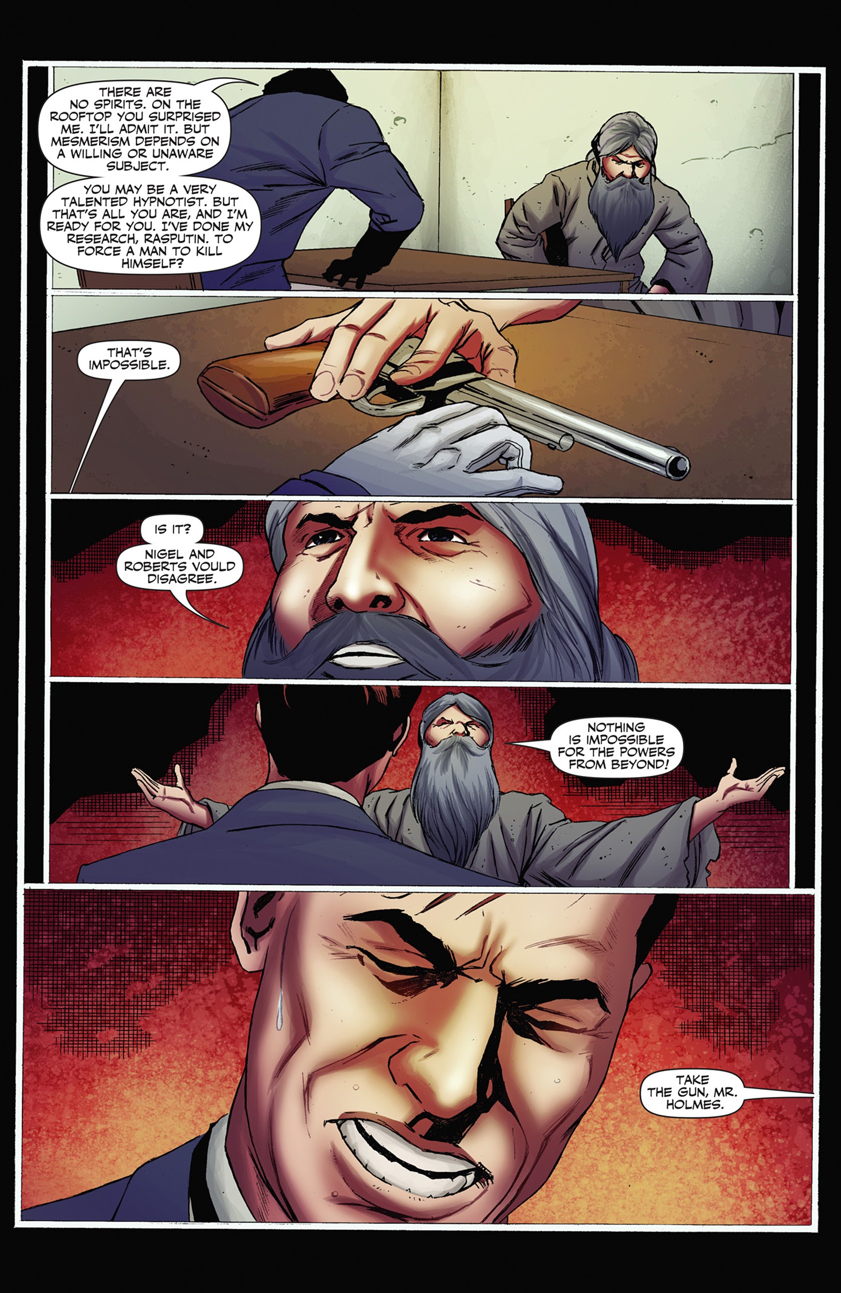 Read online Sherlock Holmes vs. Harry Houdini comic -  Issue #4 - 21