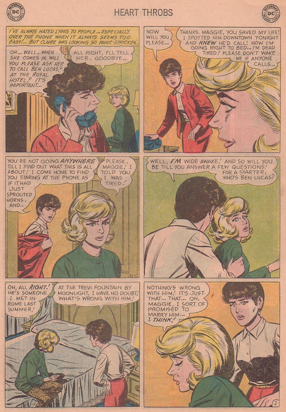 Read online Heart Throbs comic -  Issue #77 - 19