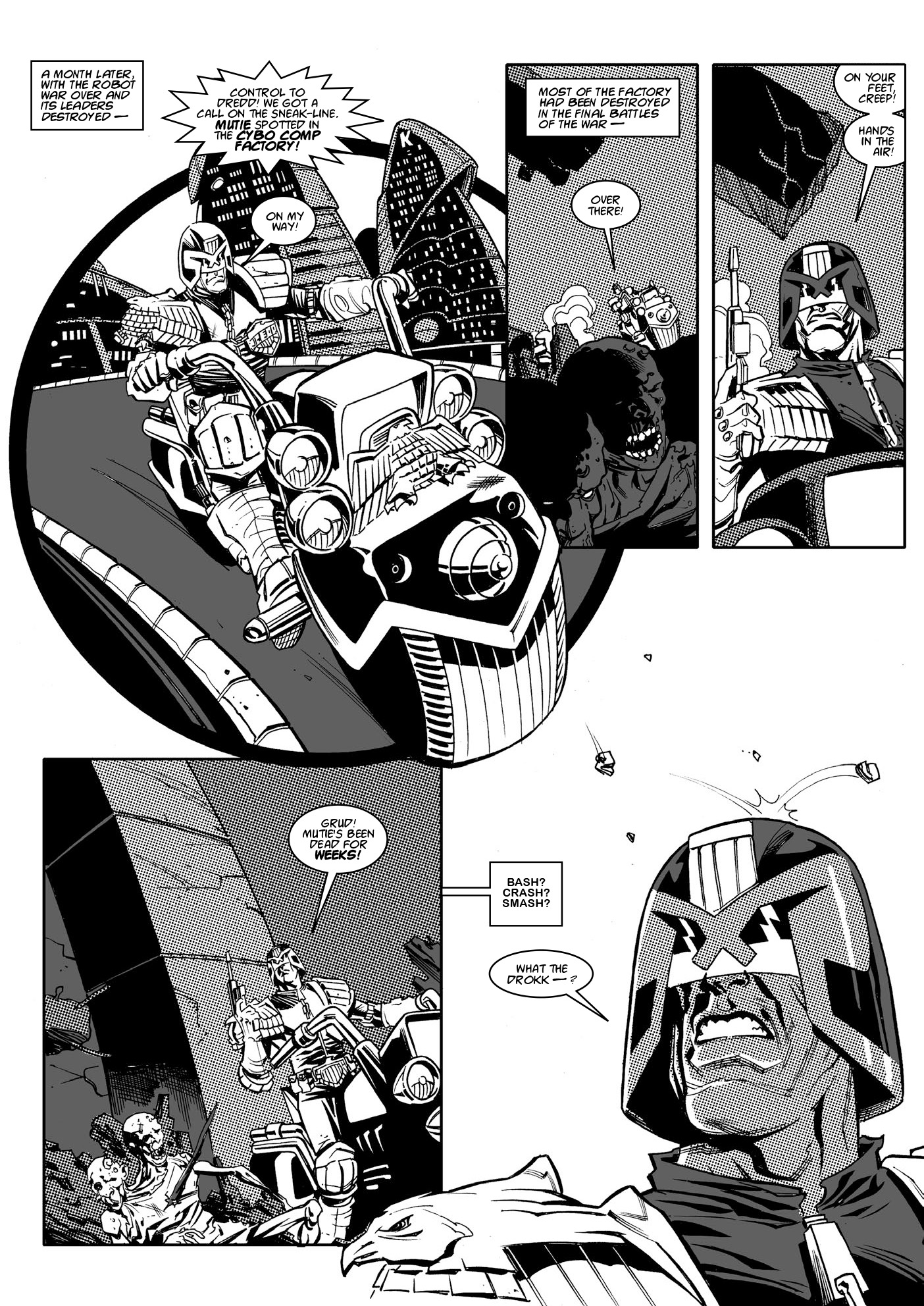 Read online Judge Dredd Megazine (Vol. 5) comic -  Issue #399 - 99