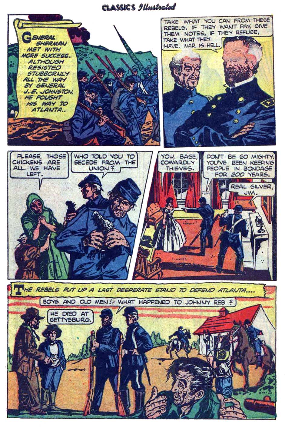 Read online Classics Illustrated comic -  Issue #98 - 44