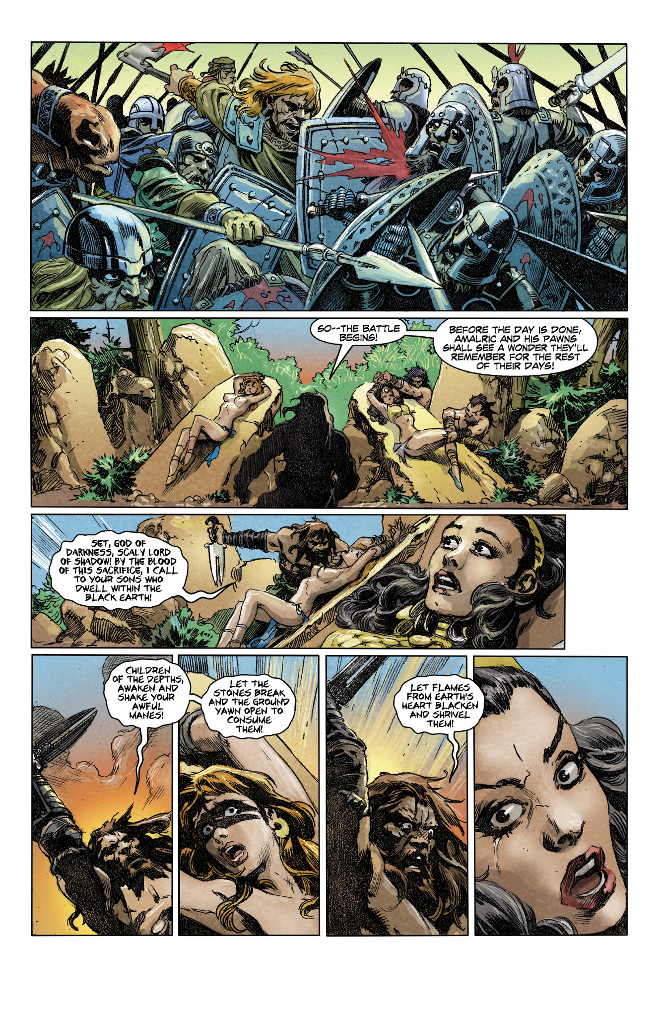 Read online King Conan: The Conqueror comic -  Issue #6 - 12