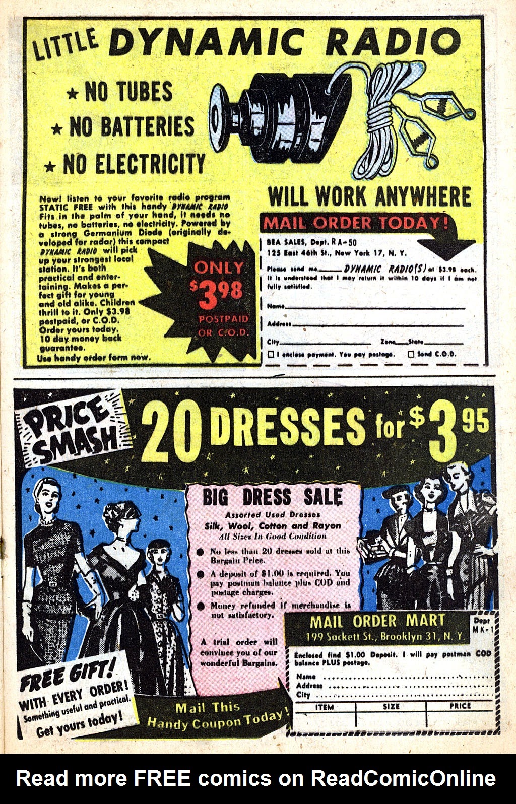 Read online Western Outlaws (1954) comic -  Issue #18 - 21