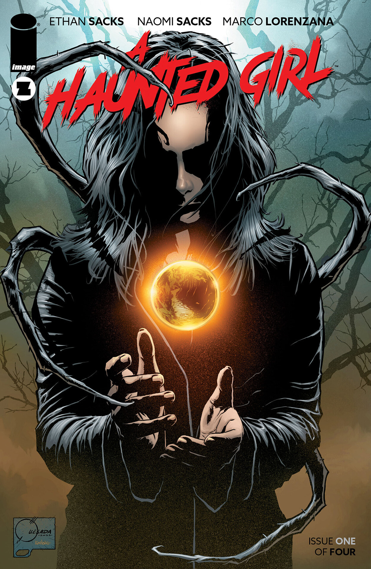 Read online A Haunted Girl comic -  Issue #1 - 1