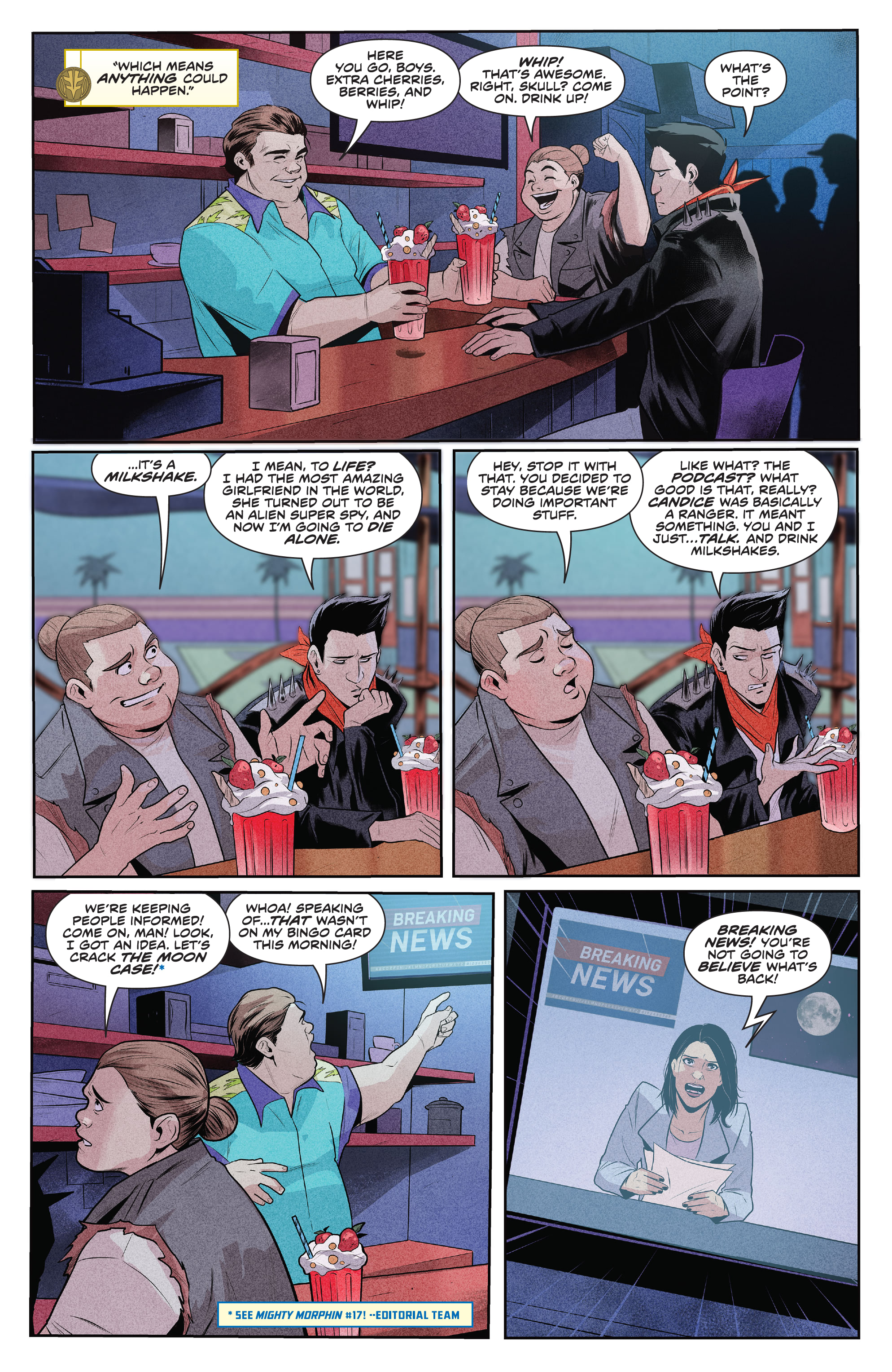 Read online Mighty Morphin Power Rangers comic -  Issue #101 - 8