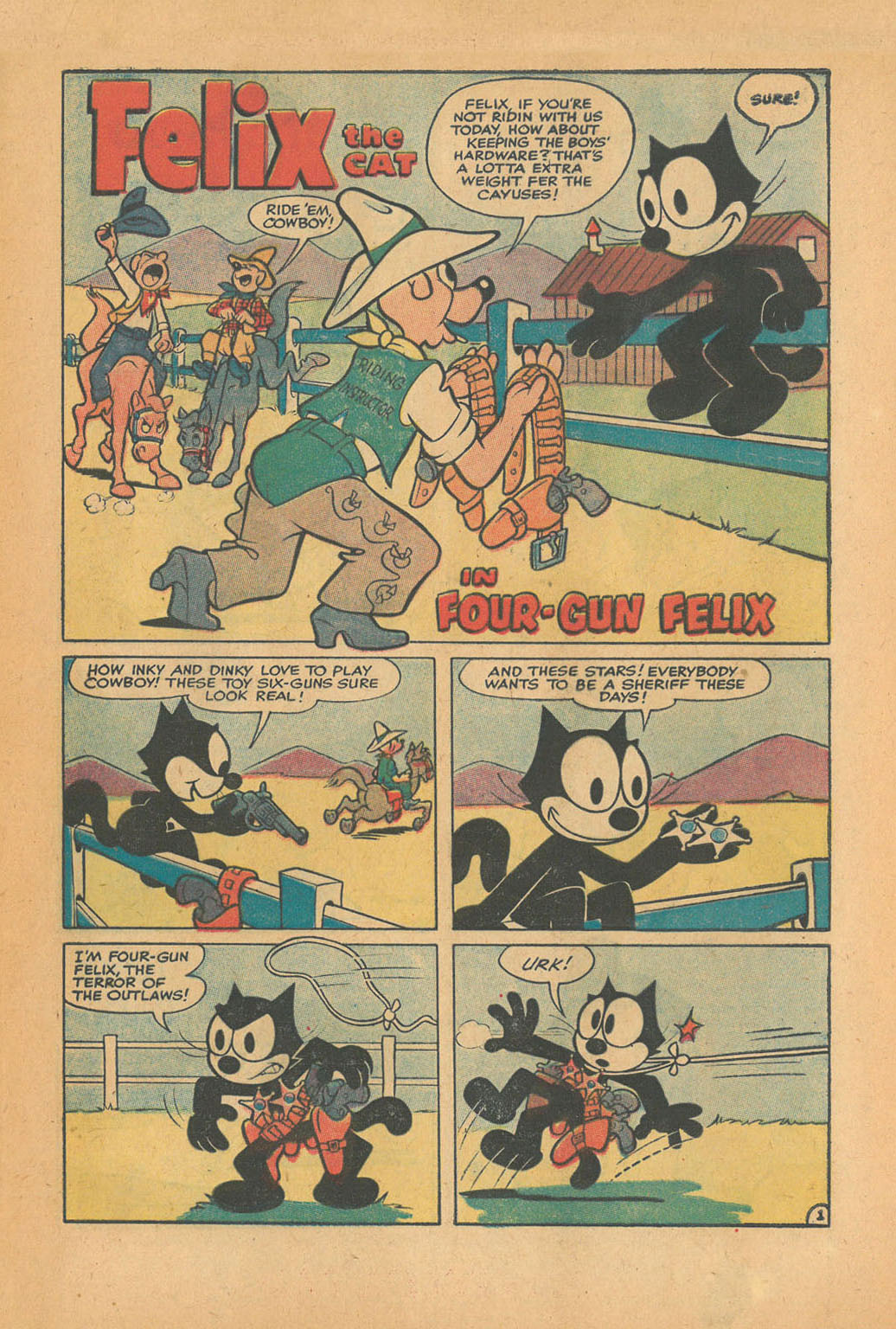 Read online Felix the Cat (1955) comic -  Issue #97 - 5