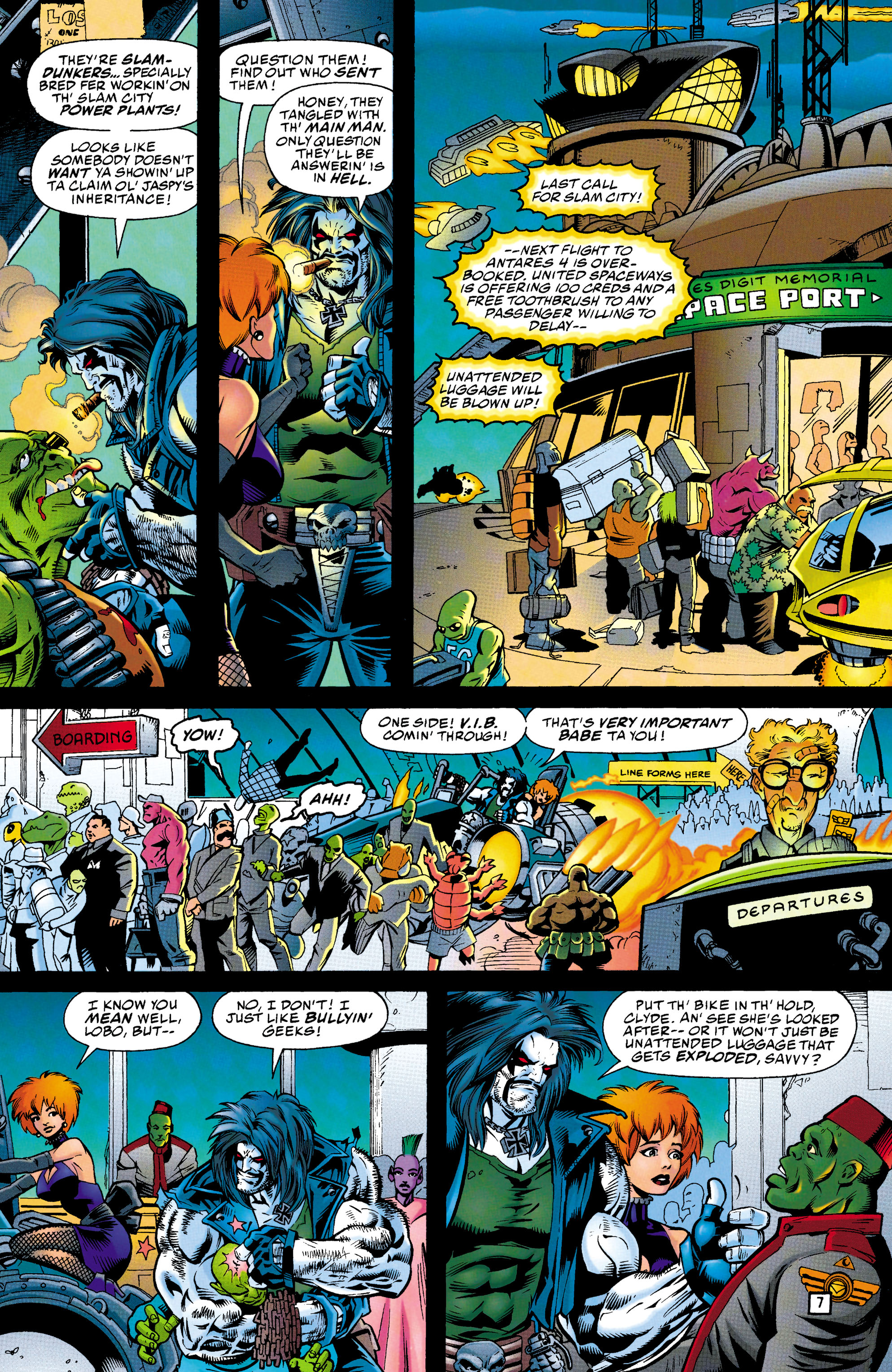 Read online Lobo (1993) comic -  Issue #29 - 8
