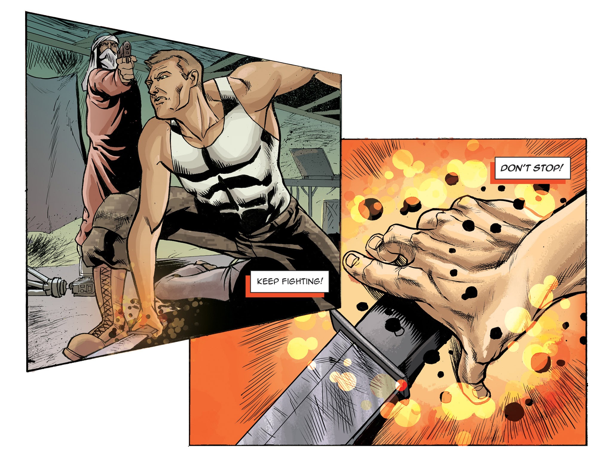 Read online The F1rst Hero comic -  Issue #1 - 44