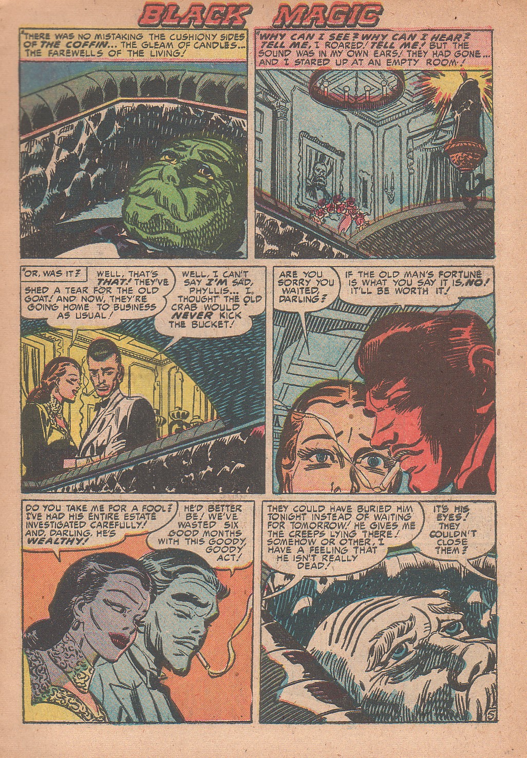 Read online Black Magic (1950) comic -  Issue #12 - 7
