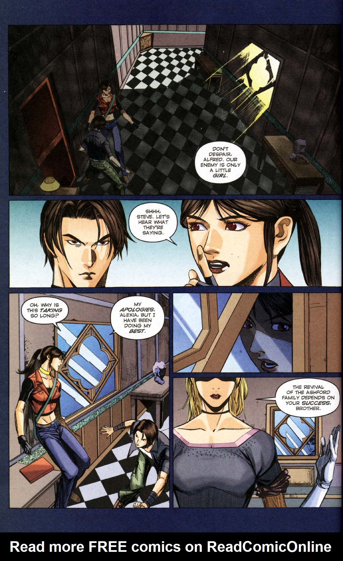 Read online Resident Evil Code: Veronica comic -  Issue #2 - 31