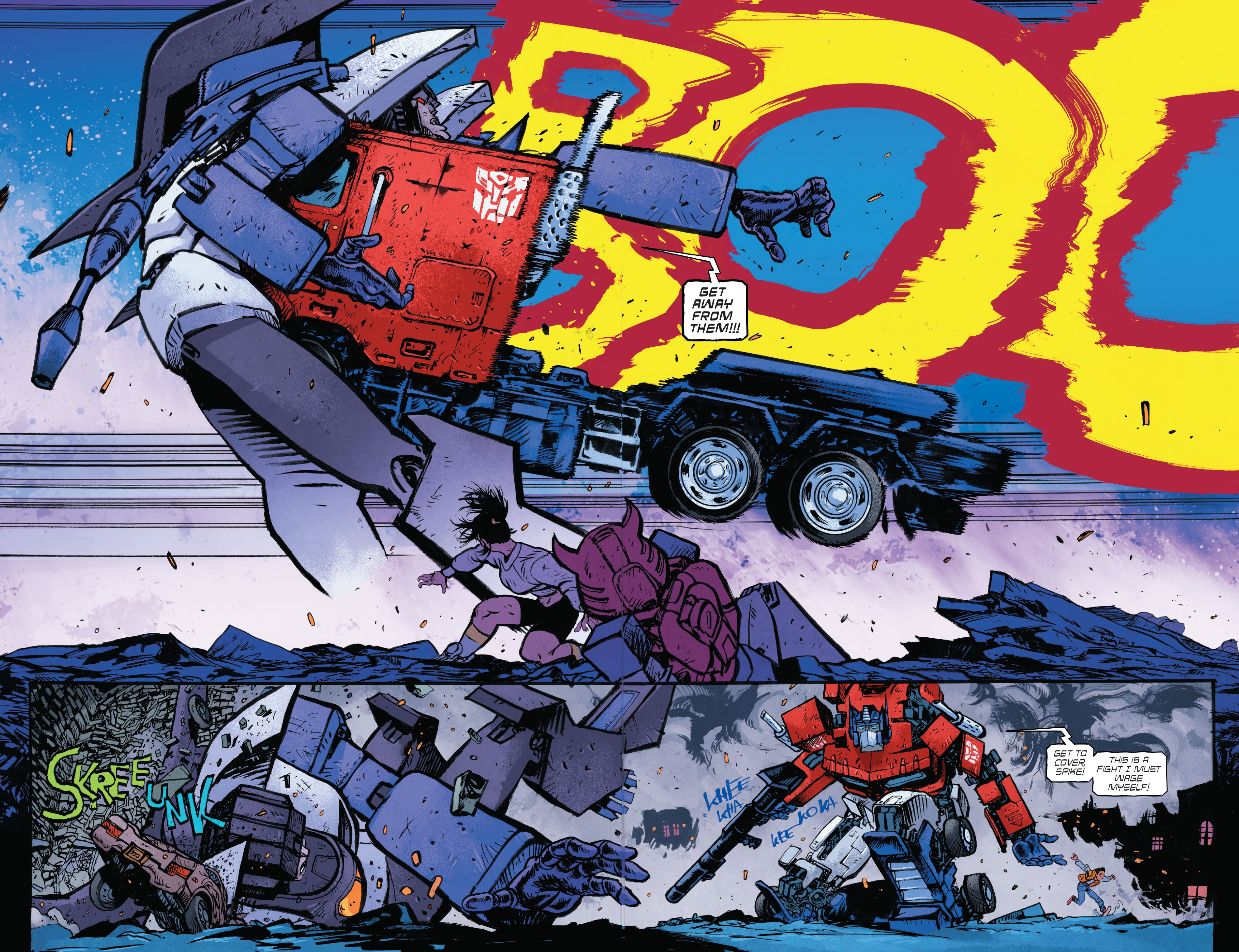 Read online Transformers (2023) comic -  Issue #3 - 12