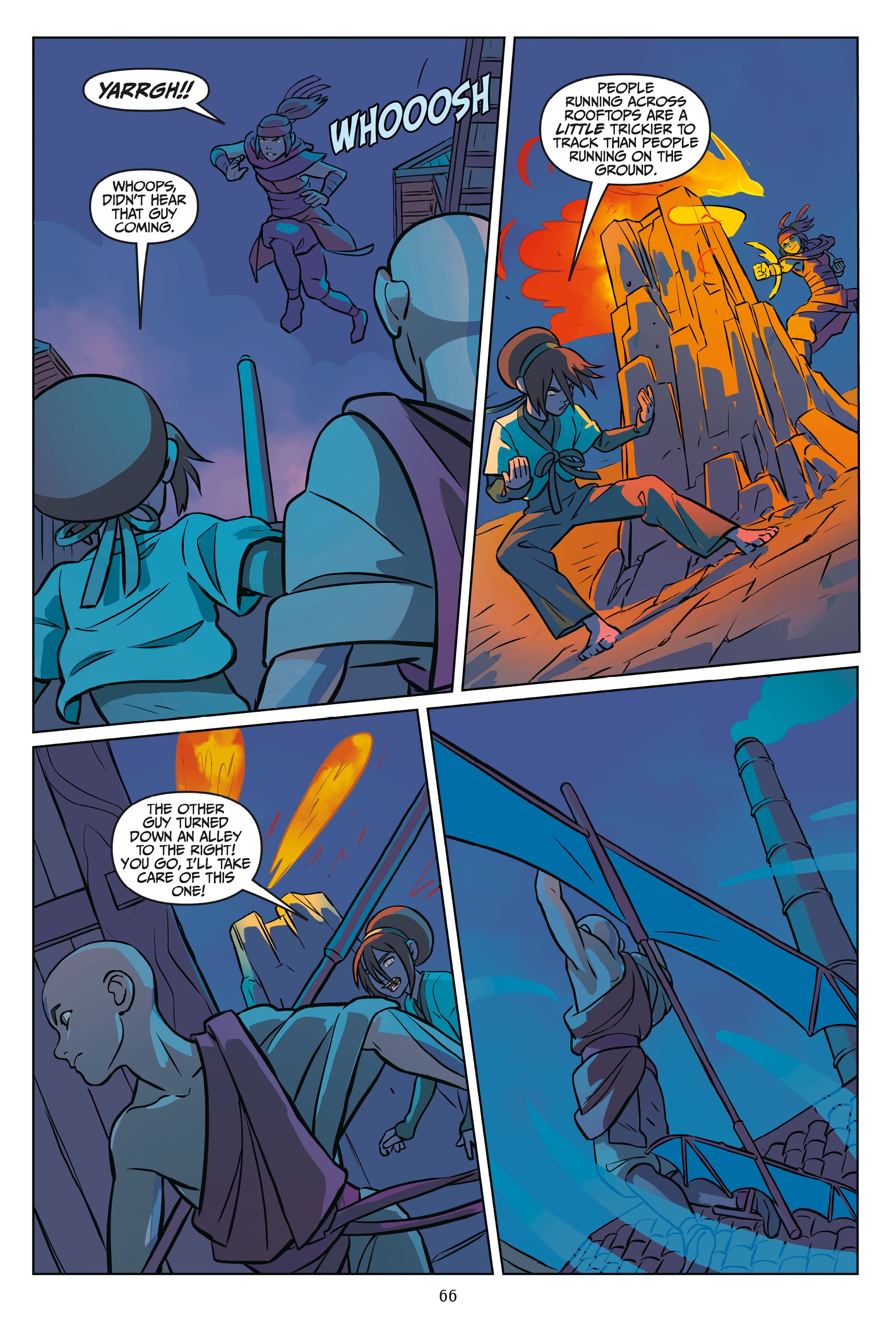 Read online Nickelodeon Avatar: The Last Airbender - Imbalance comic -  Issue # _Omnibus (Part 1) - 67
