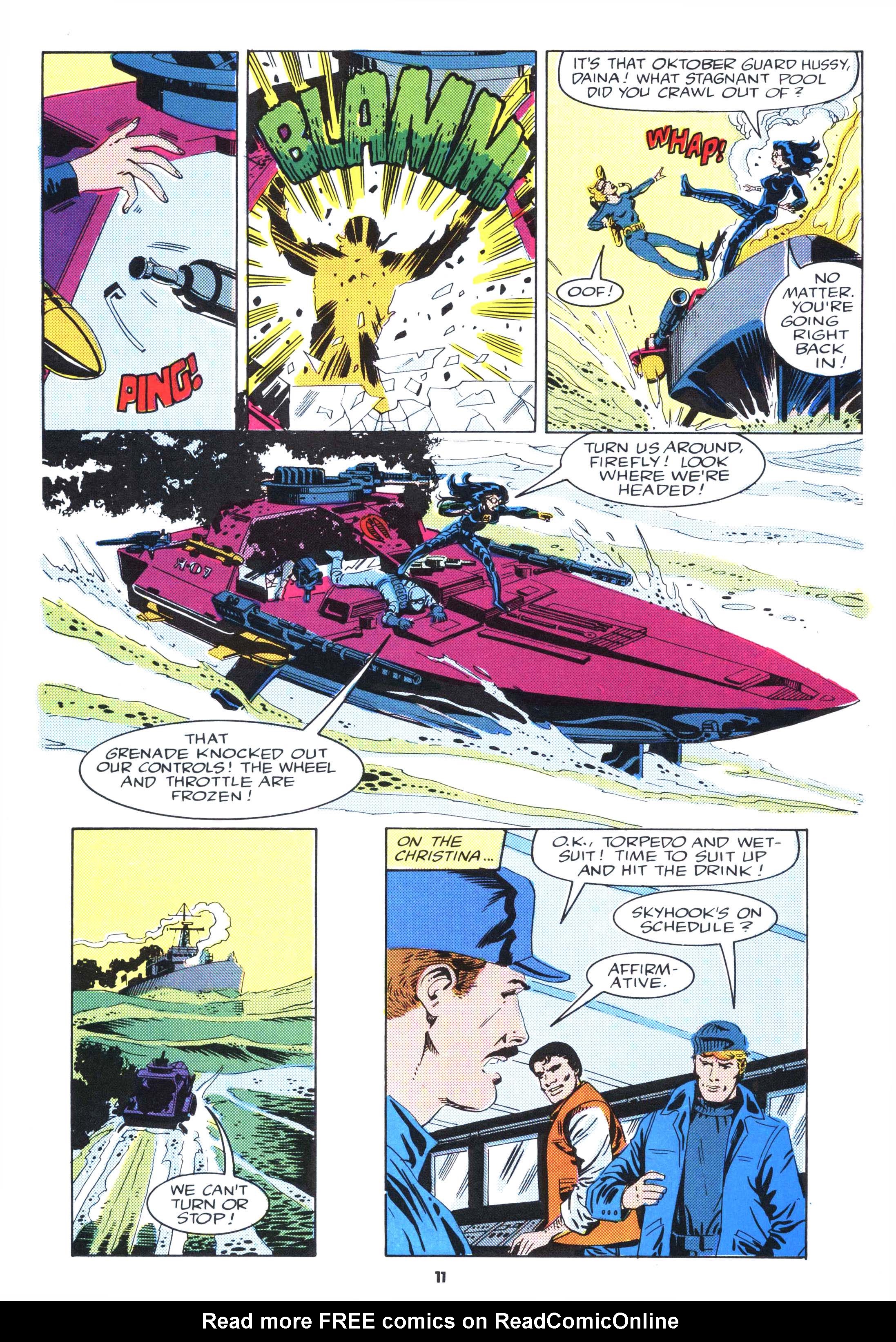 Read online Action Force comic -  Issue #6 - 11