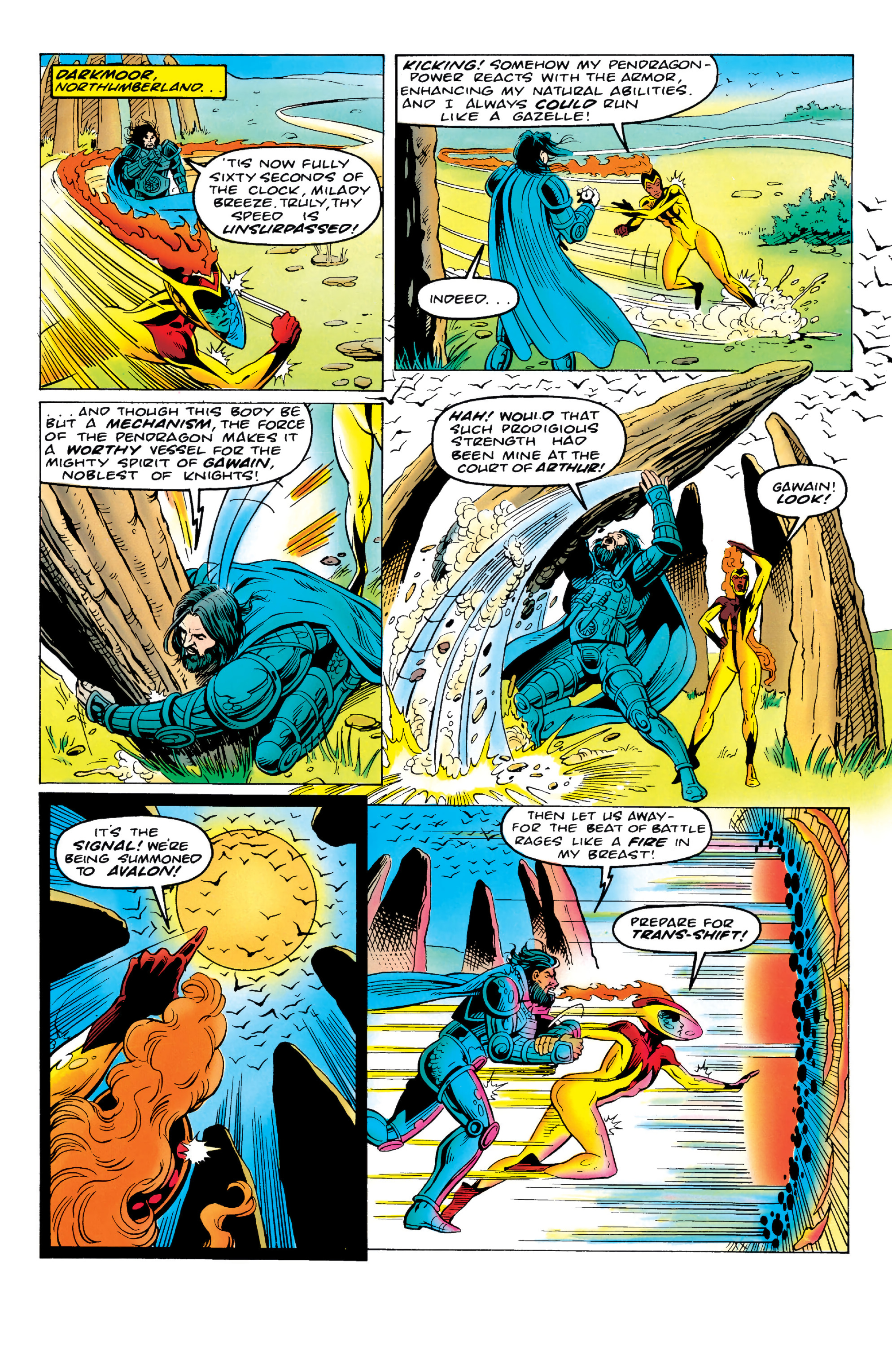 Read online Knights of Pendragon Omnibus comic -  Issue # TPB (Part 6) - 50