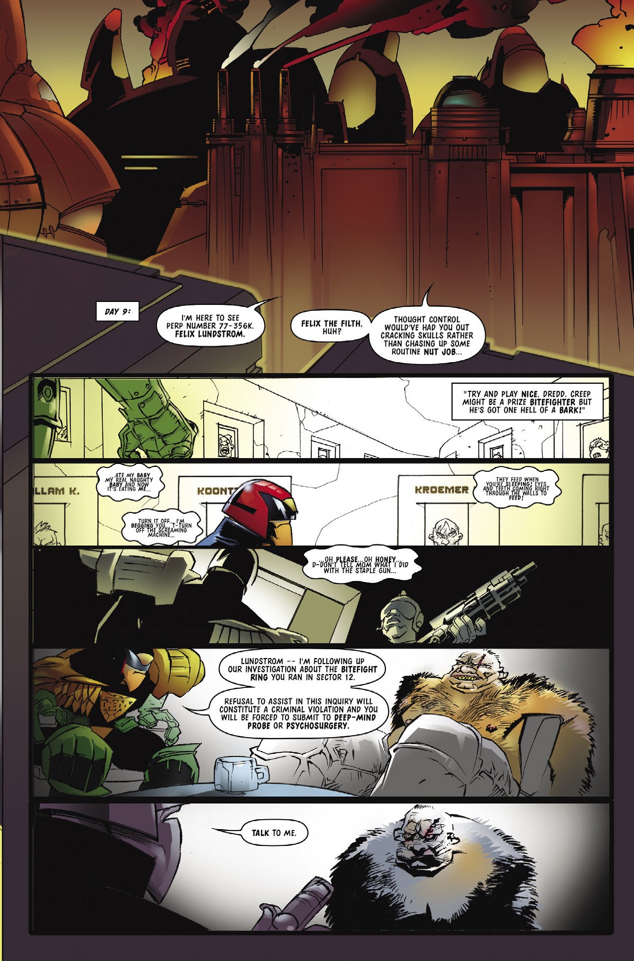 Read online Judge Dredd: The Complete Case Files comic -  Issue # TPB 38 (Part 1) - 10