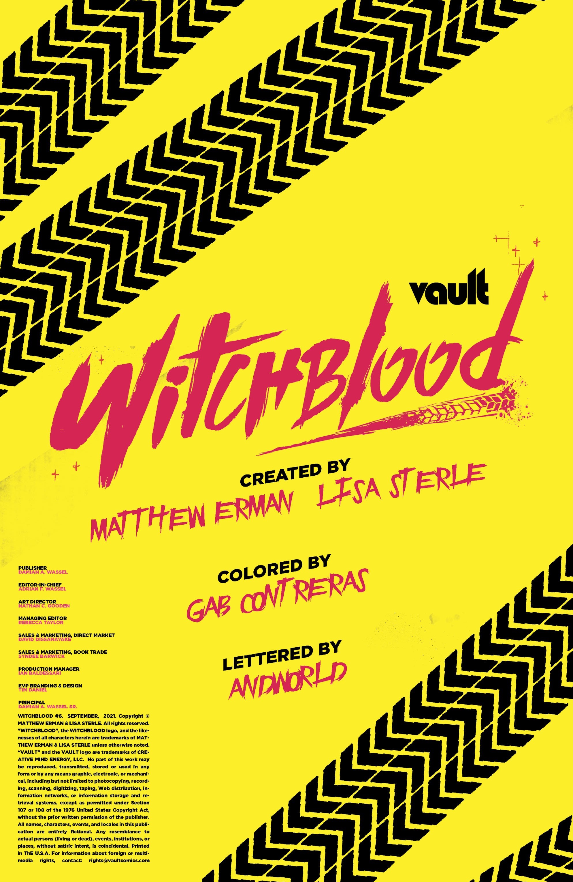 Read online Witchblood comic -  Issue #6 - 3