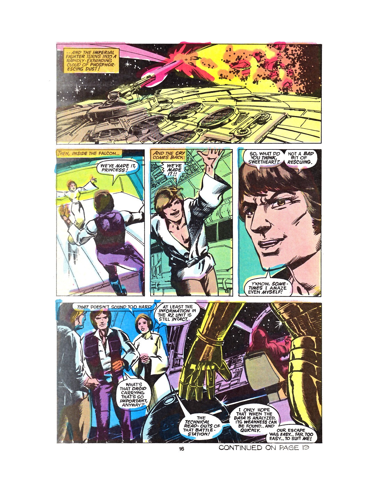 Read online Return of the Jedi comic -  Issue #16 - 16