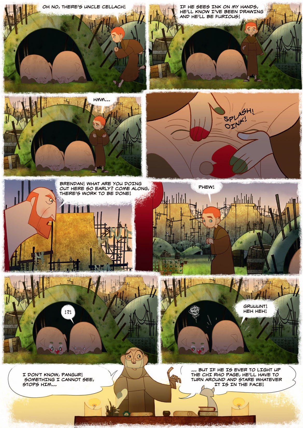 Read online The Secret Of Kells comic -  Issue # TPB - 71