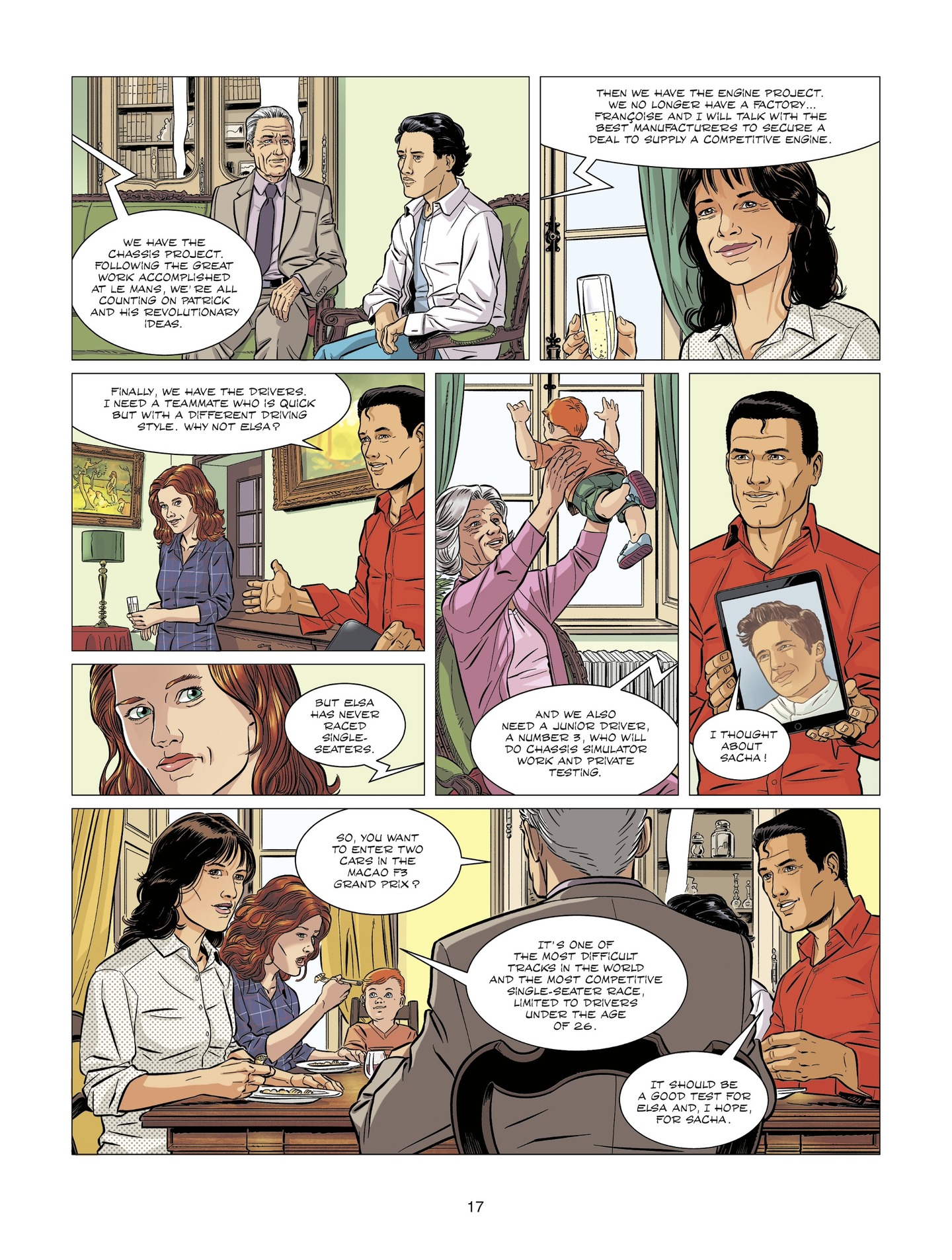 Read online Michel Vaillant comic -  Issue #7 - 17