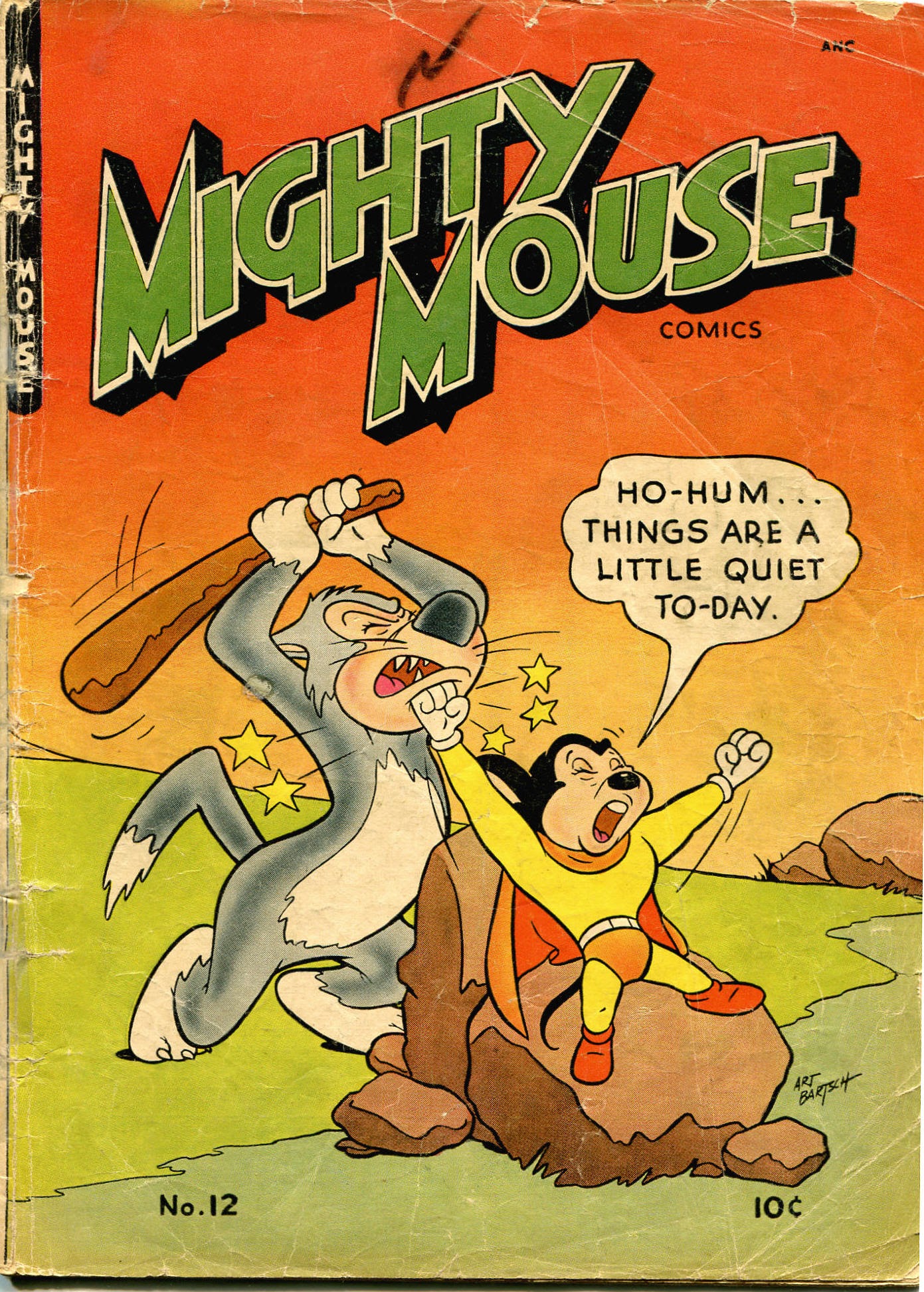 Read online Paul Terry's Mighty Mouse Comics comic -  Issue #12 - 1